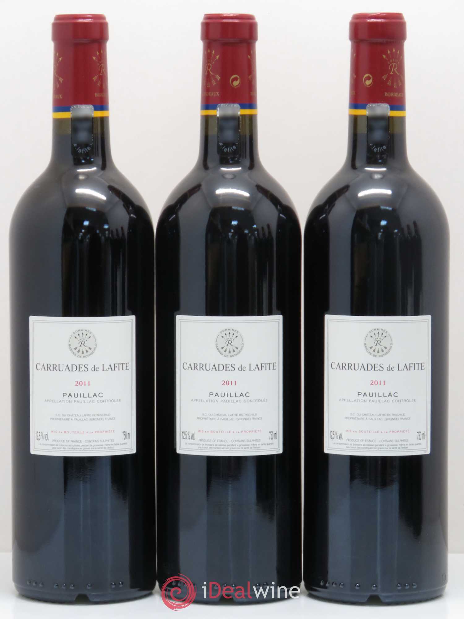Carruades de Lafite Rothschild Second Vin 2011 - Lot de 6 bouteilles - 2