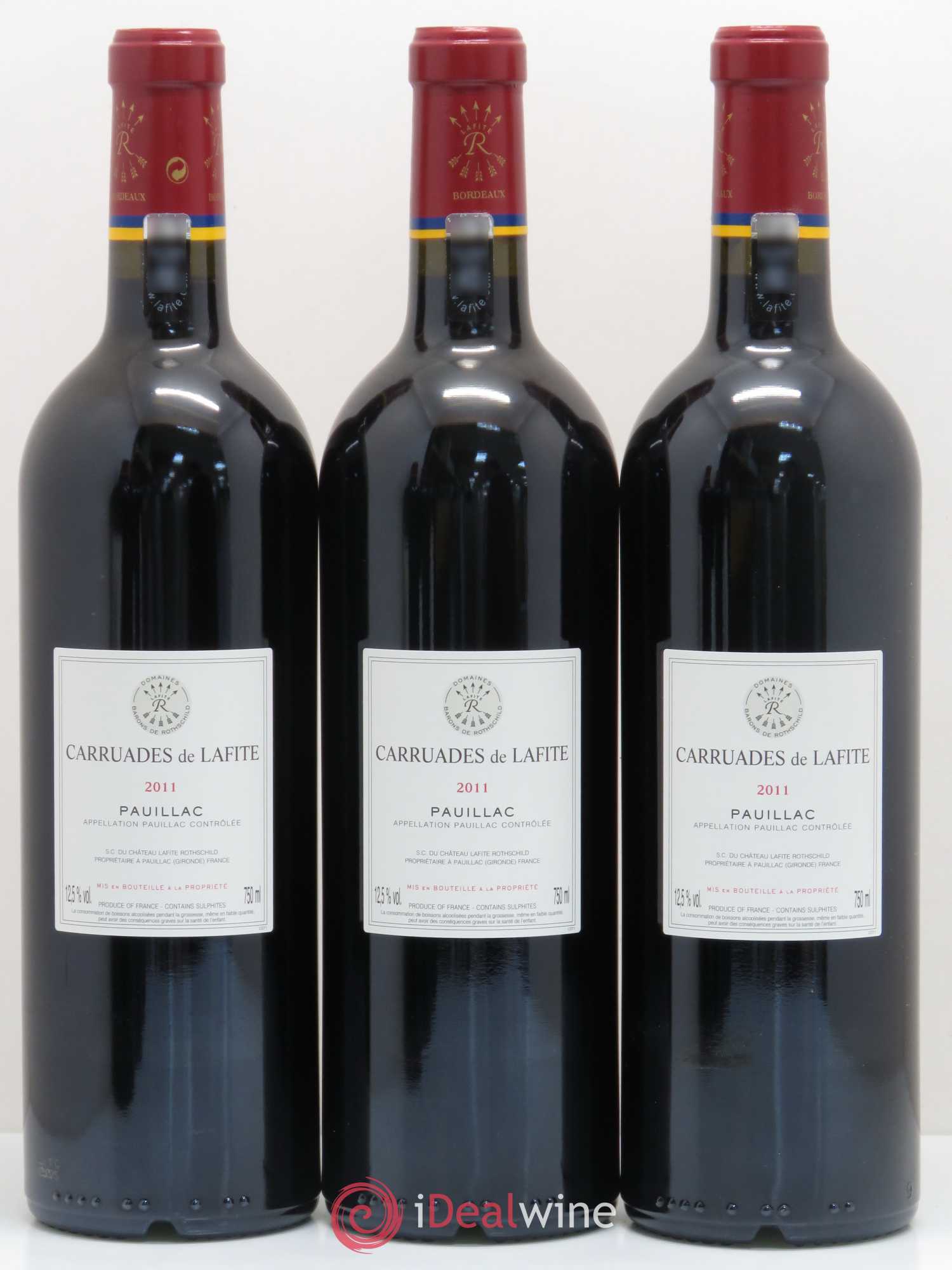 Carruades de Lafite Rothschild Second Vin 2011 - Lot de 6 bouteilles - 4