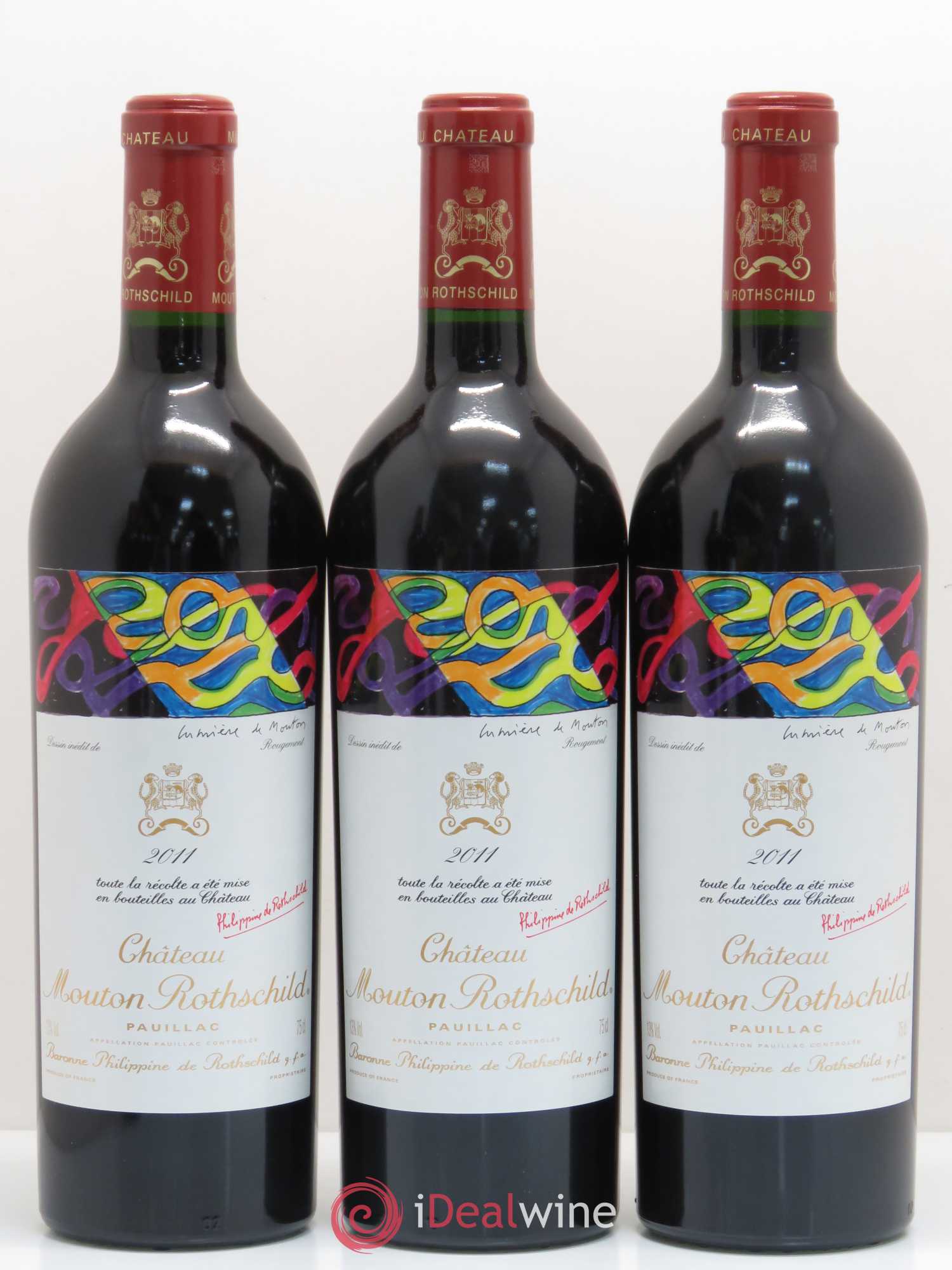 Château Mouton Rothschild 1er Grand Cru Classé 2011 - Lot de 12 bouteilles - 5