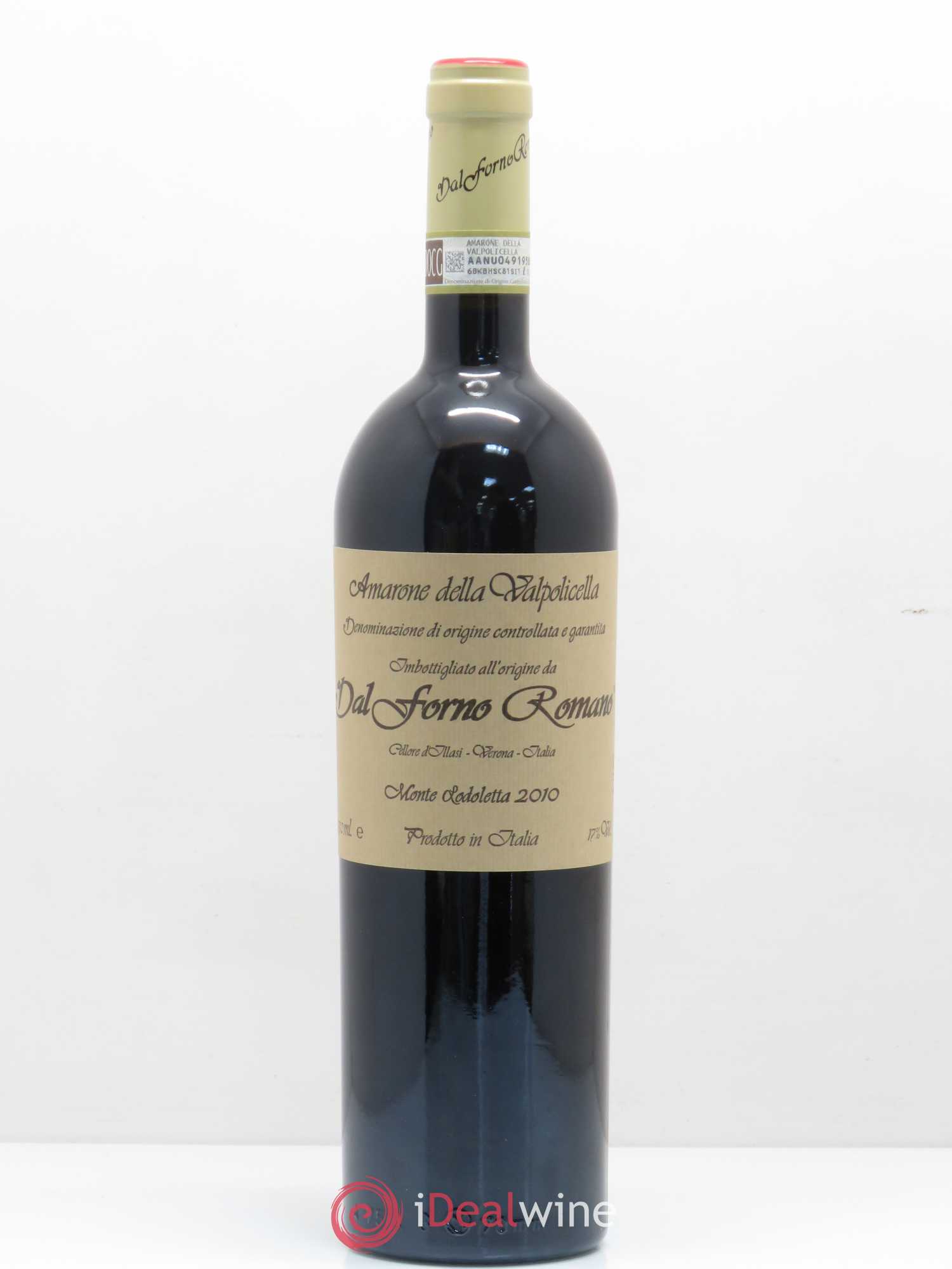 Amarone della Valpolicella DOCG Dal Forno Romano 2010 - Lot de 1 bouteille - 0