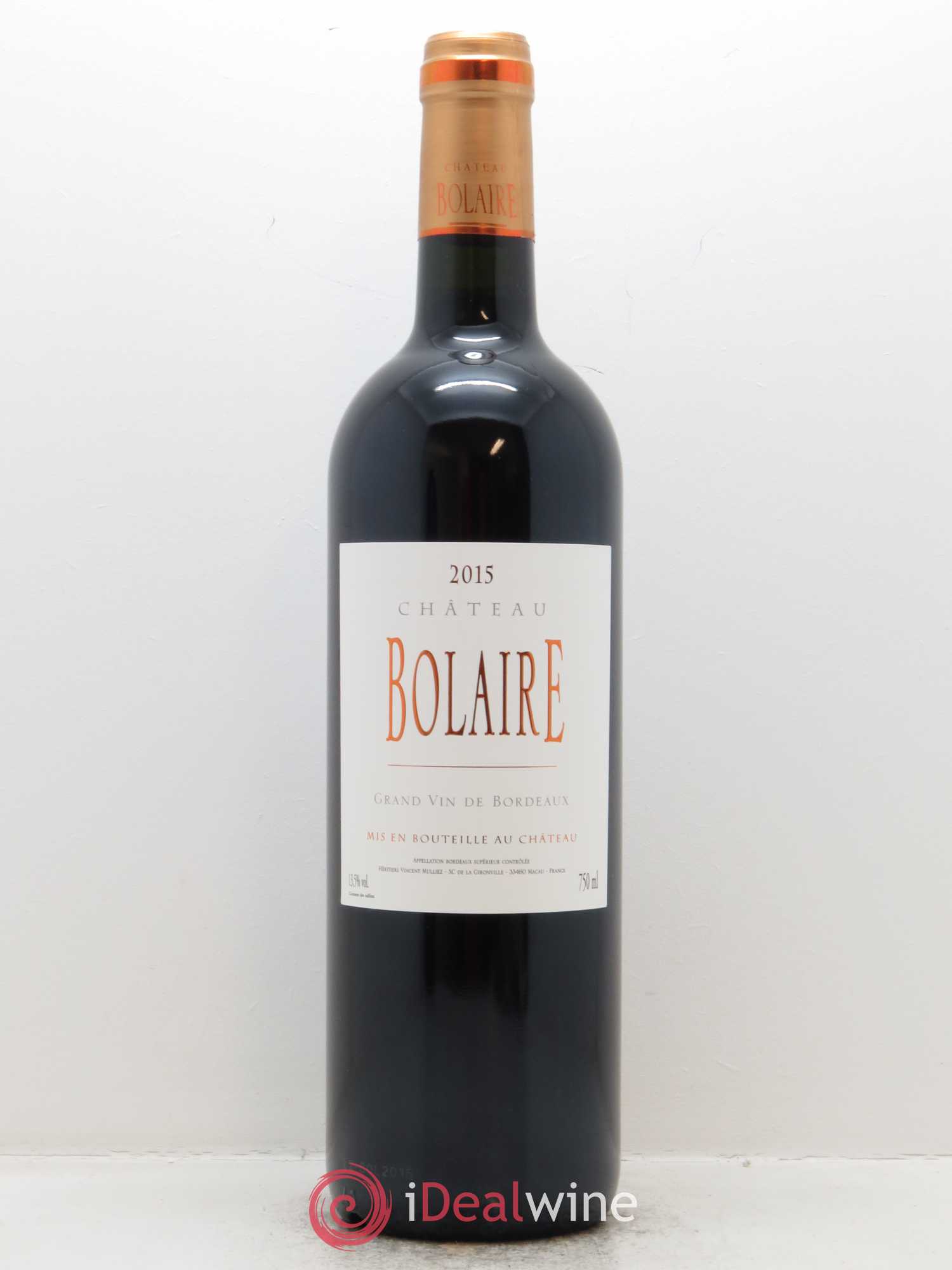 Bolaire 2015 - Lot de 1 bouteille - 0