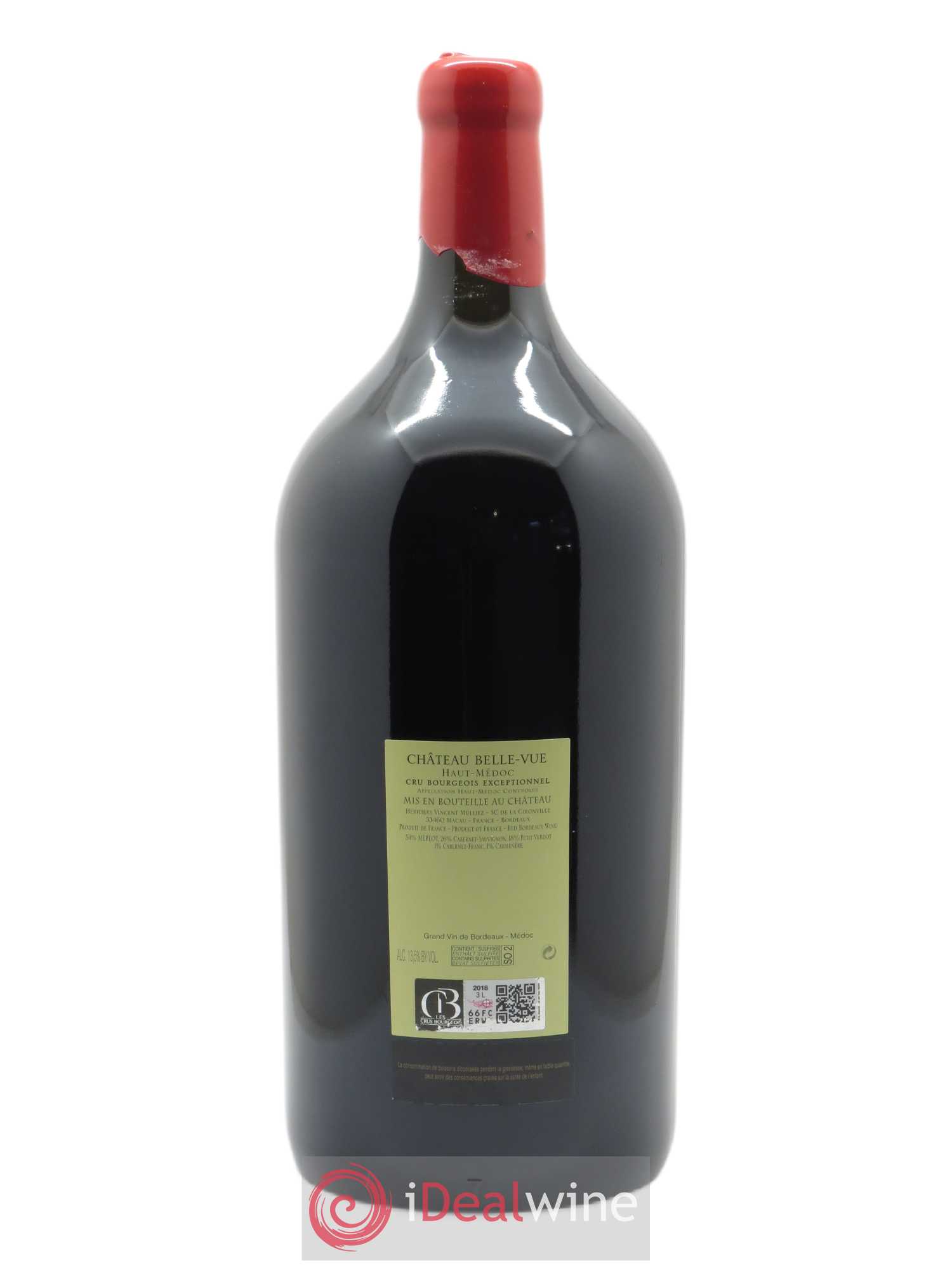 Château Belle-Vue 2018 - Lot de 1 double magnum - 1