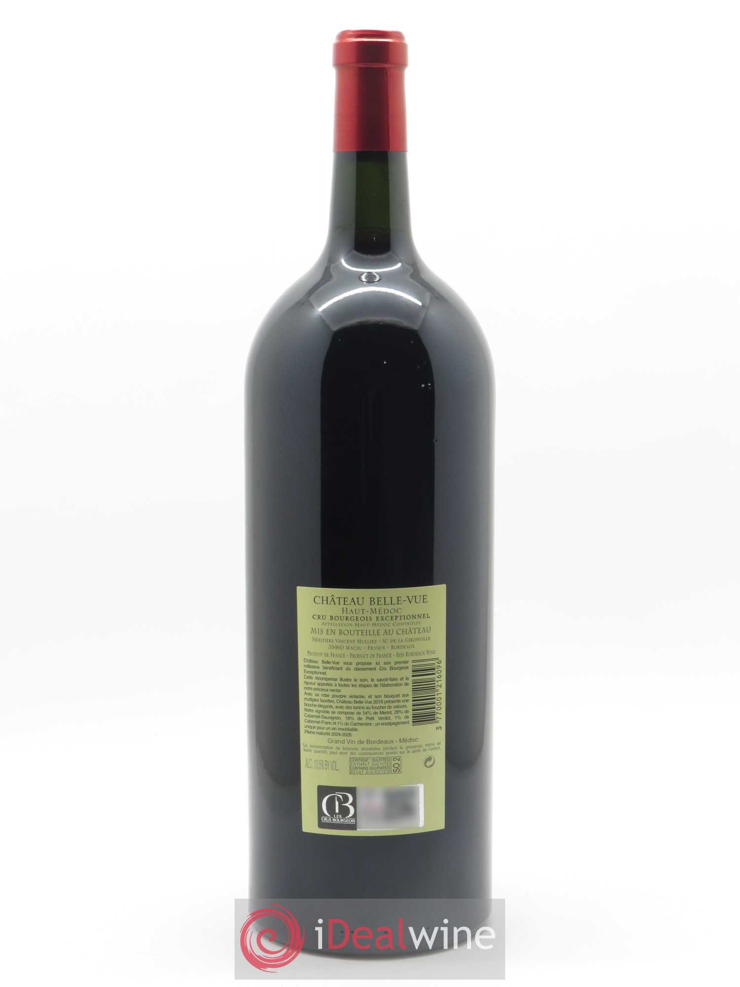 Château Belle-Vue 2018 - Lot de 1 magnum - 1