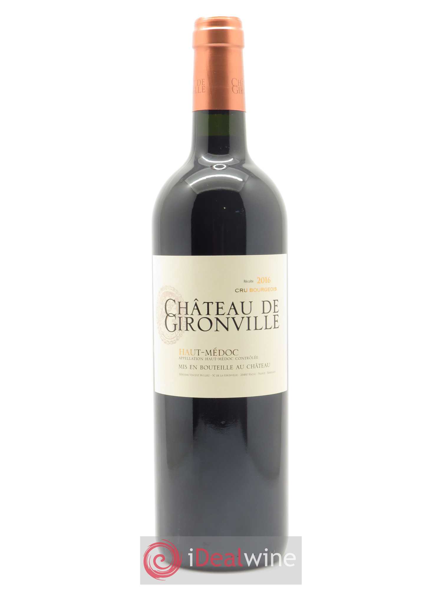 Château Gironville 2016 - Lot de 1 bouteille - 0