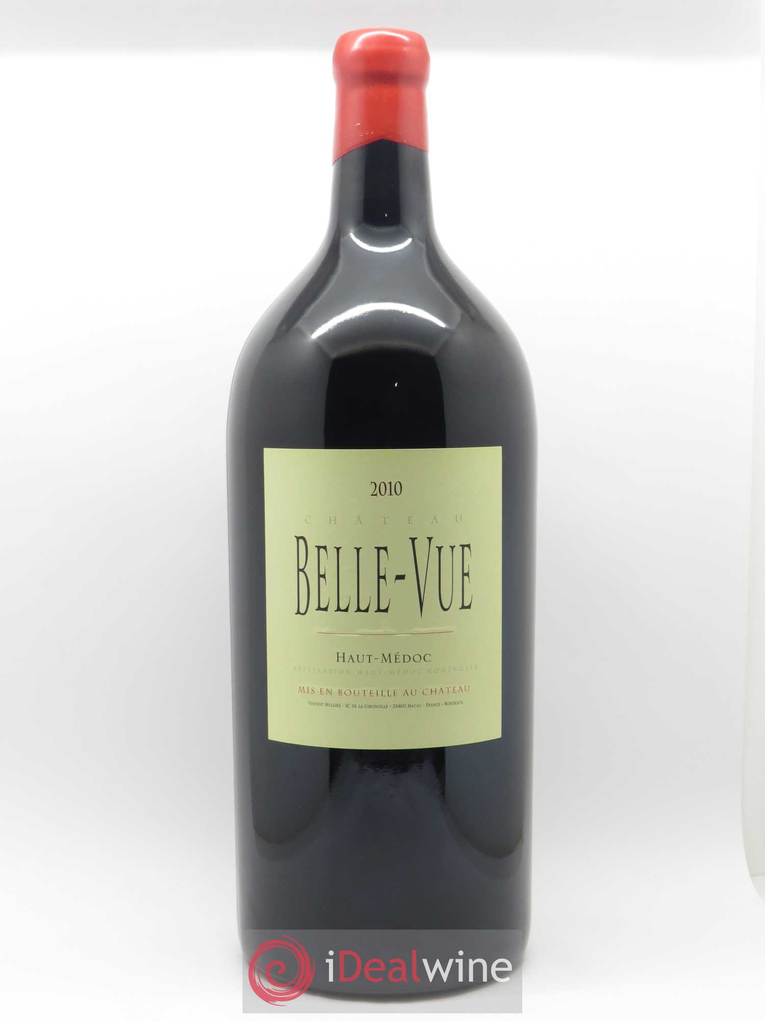 Château Belle-Vue (5L) 2010 - Lot de 1 jeroboam - 0