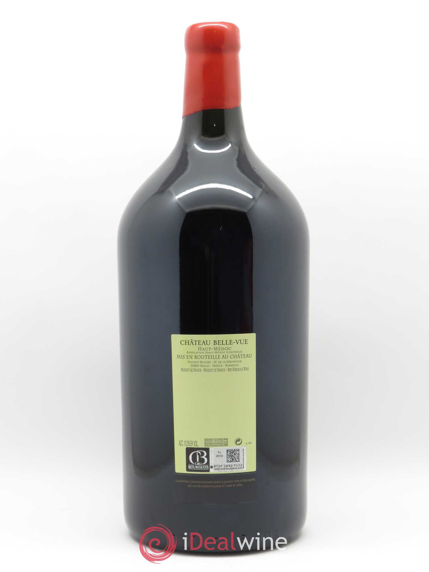 Château Belle-Vue 2010 - Lot of 1 double magnum - 1
