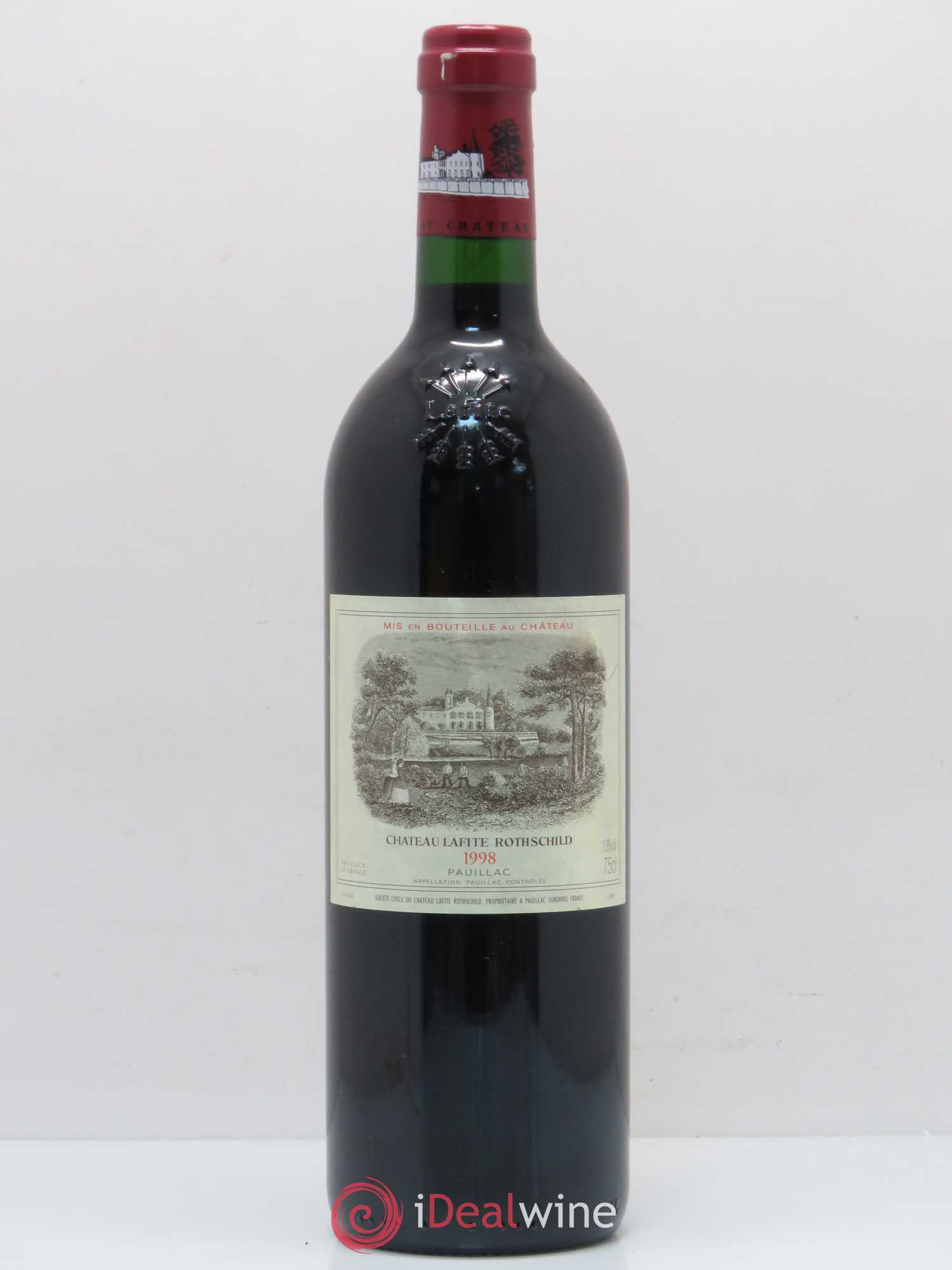 Château Lafite Rothschild 1er Grand Cru Classé 1998 - Lot de 1 bouteille - 0