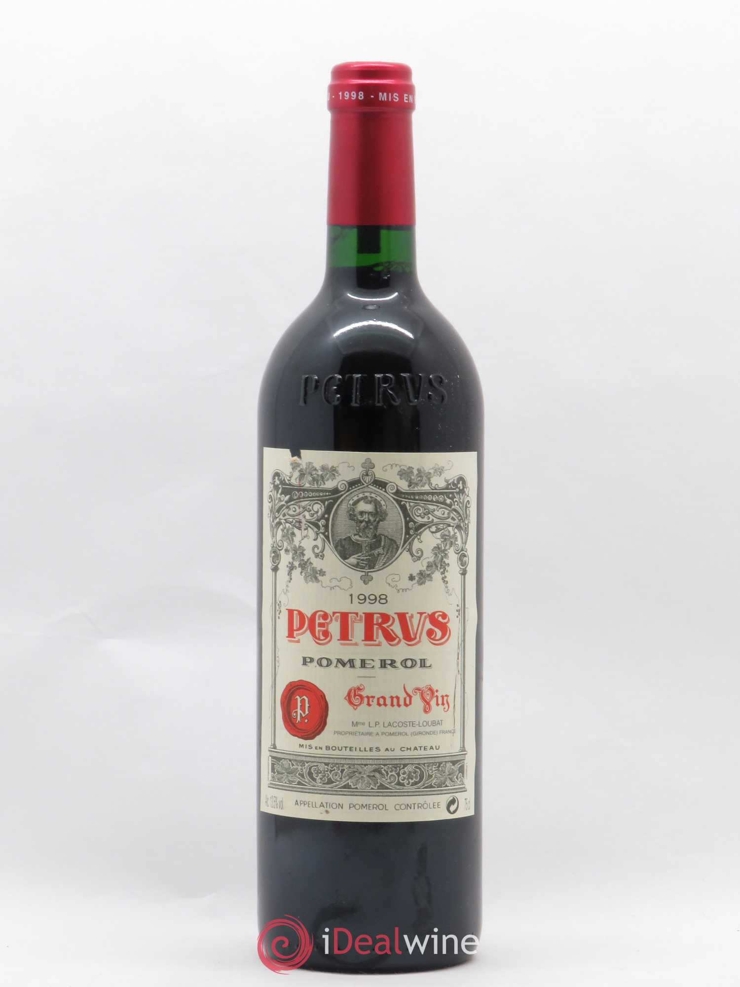 Petrus 1998 - Lot de 1 bouteille - 0