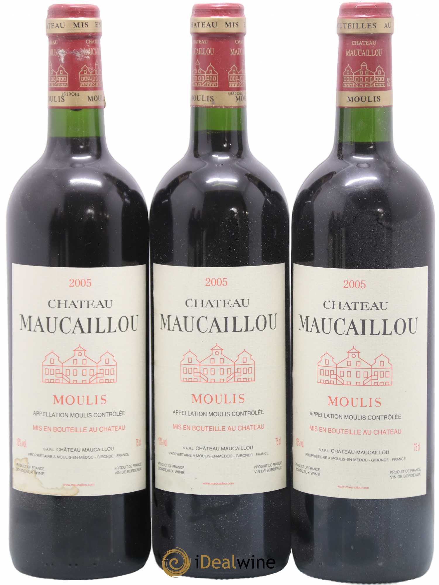 Château Maucaillou 2005 - Lot de 12 bouteilles - 1