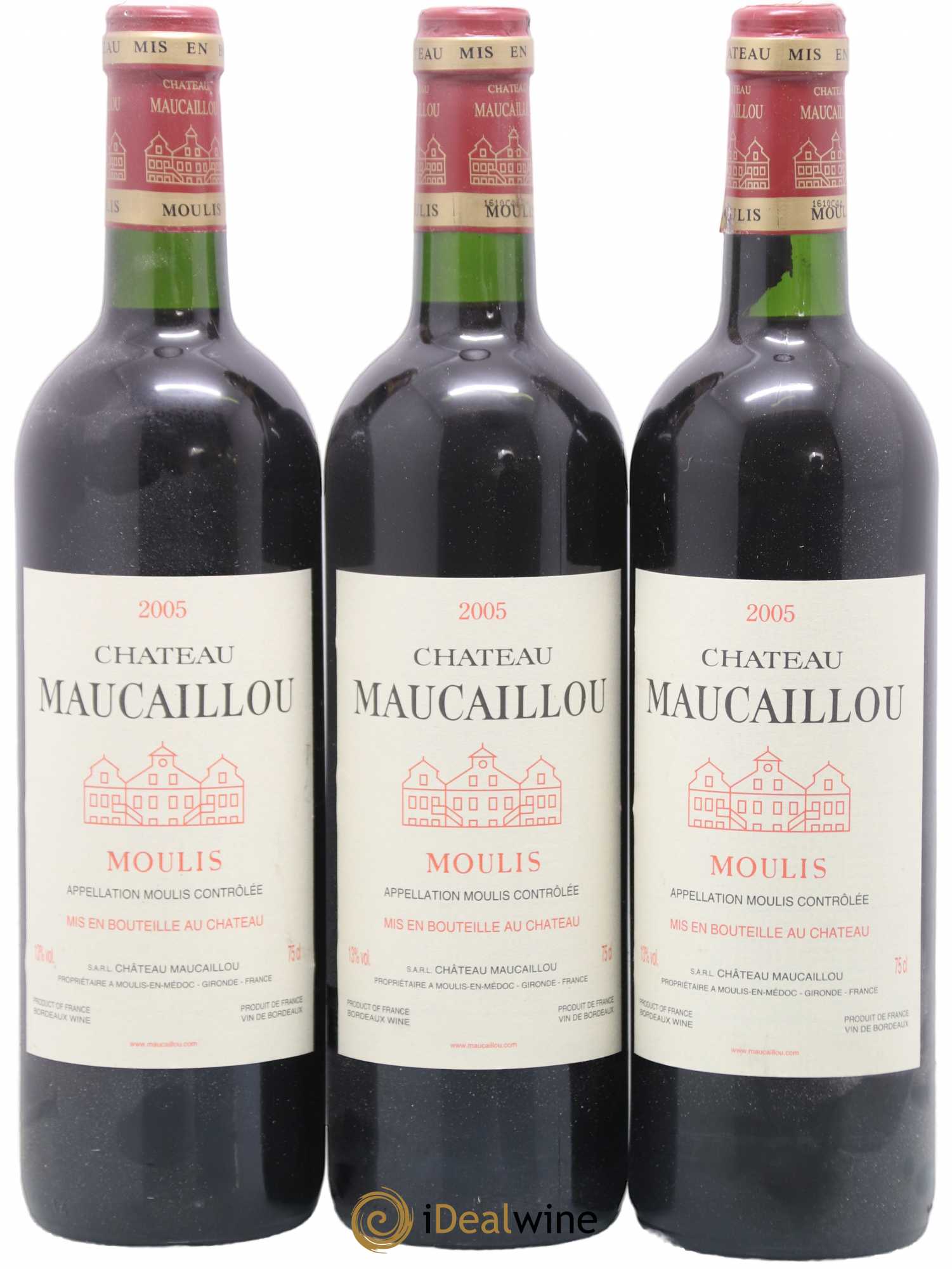 Château Maucaillou 2005 - Lot de 12 bouteilles - 2