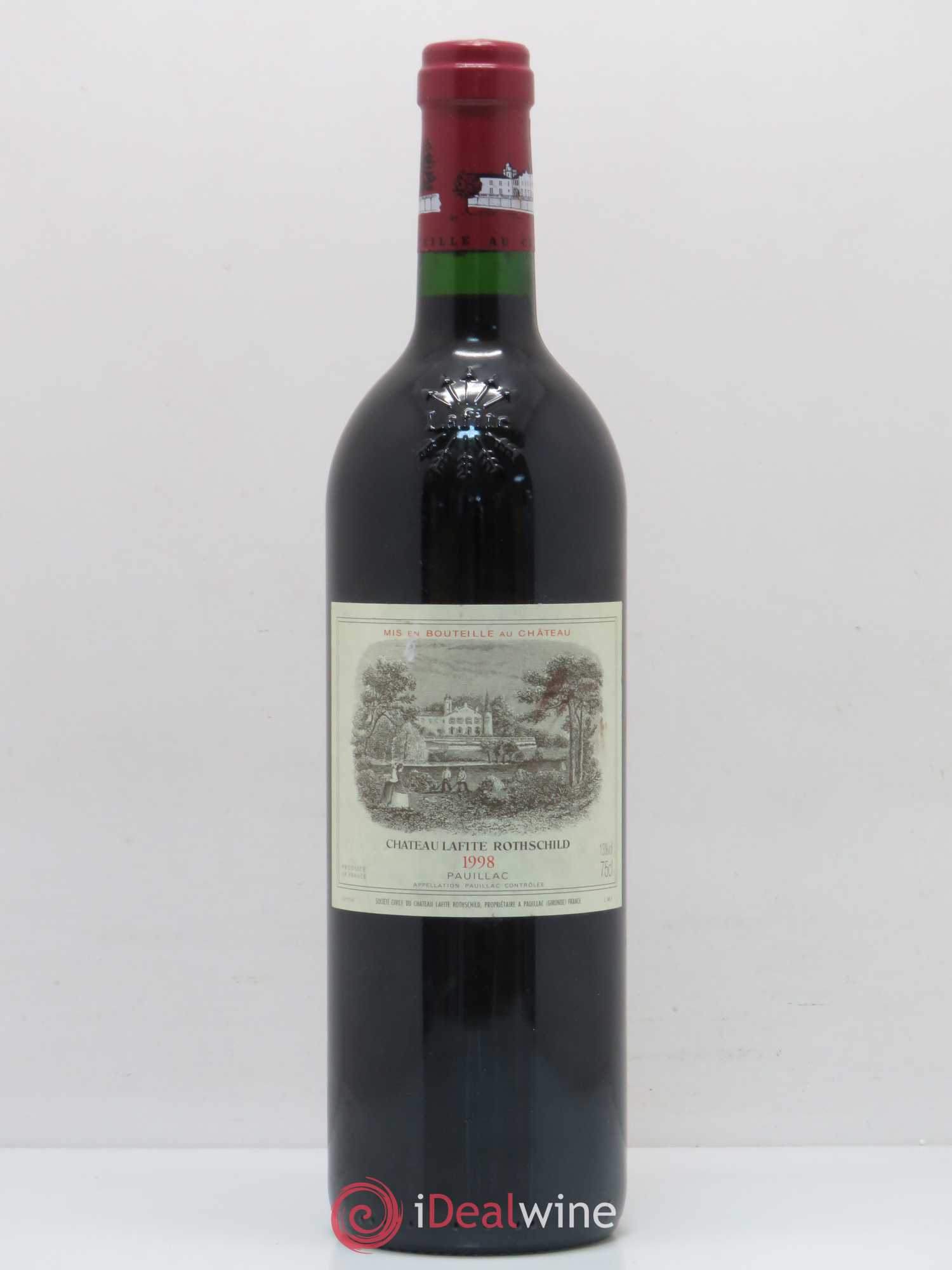 Château Lafite Rothschild 1er Grand Cru Classé 1998 - Lot de 1 bouteille - 0