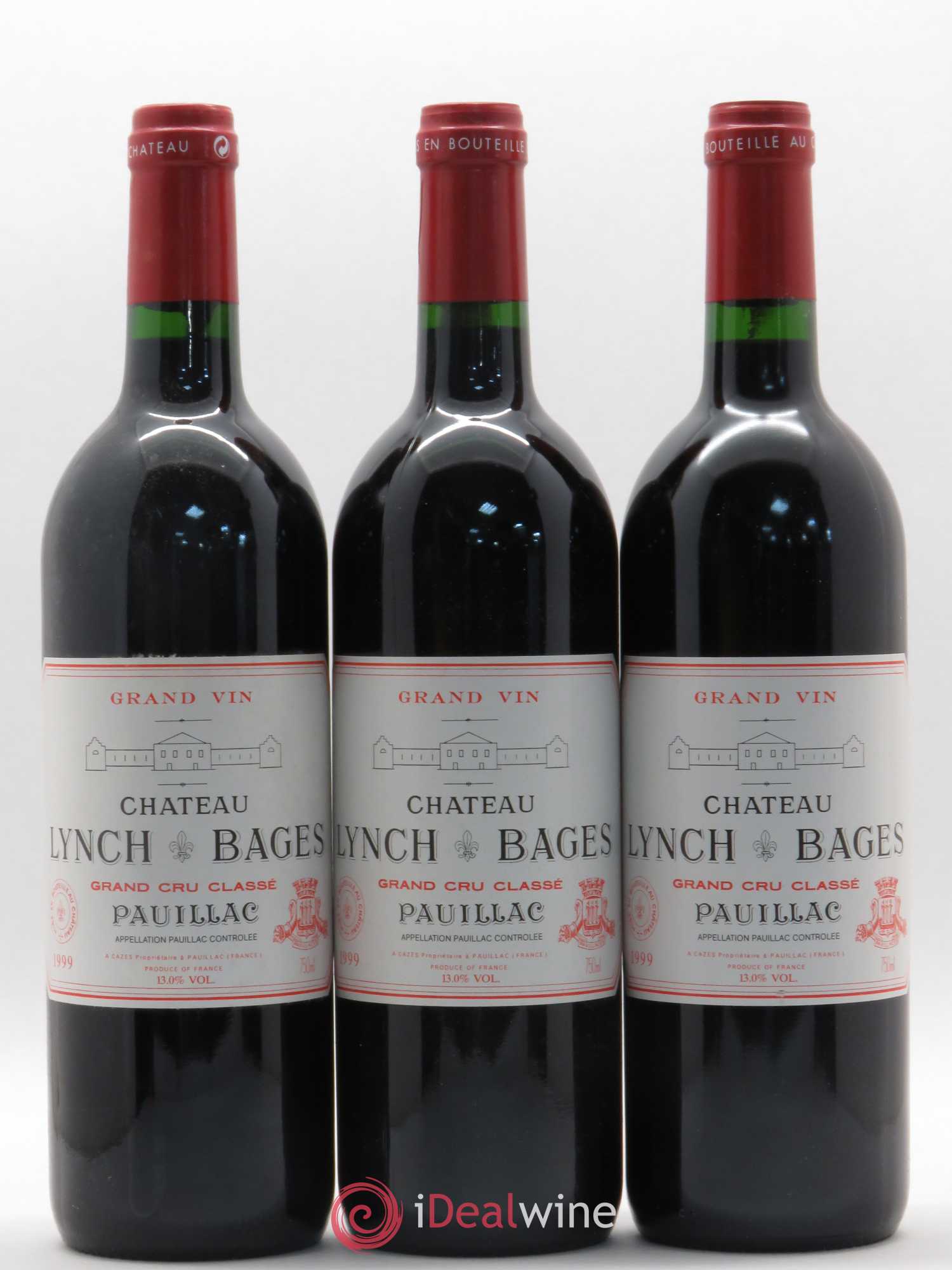 Château Lynch Bages 5ème Grand Cru Classé 1999 - Lot de 12 bouteilles - 2