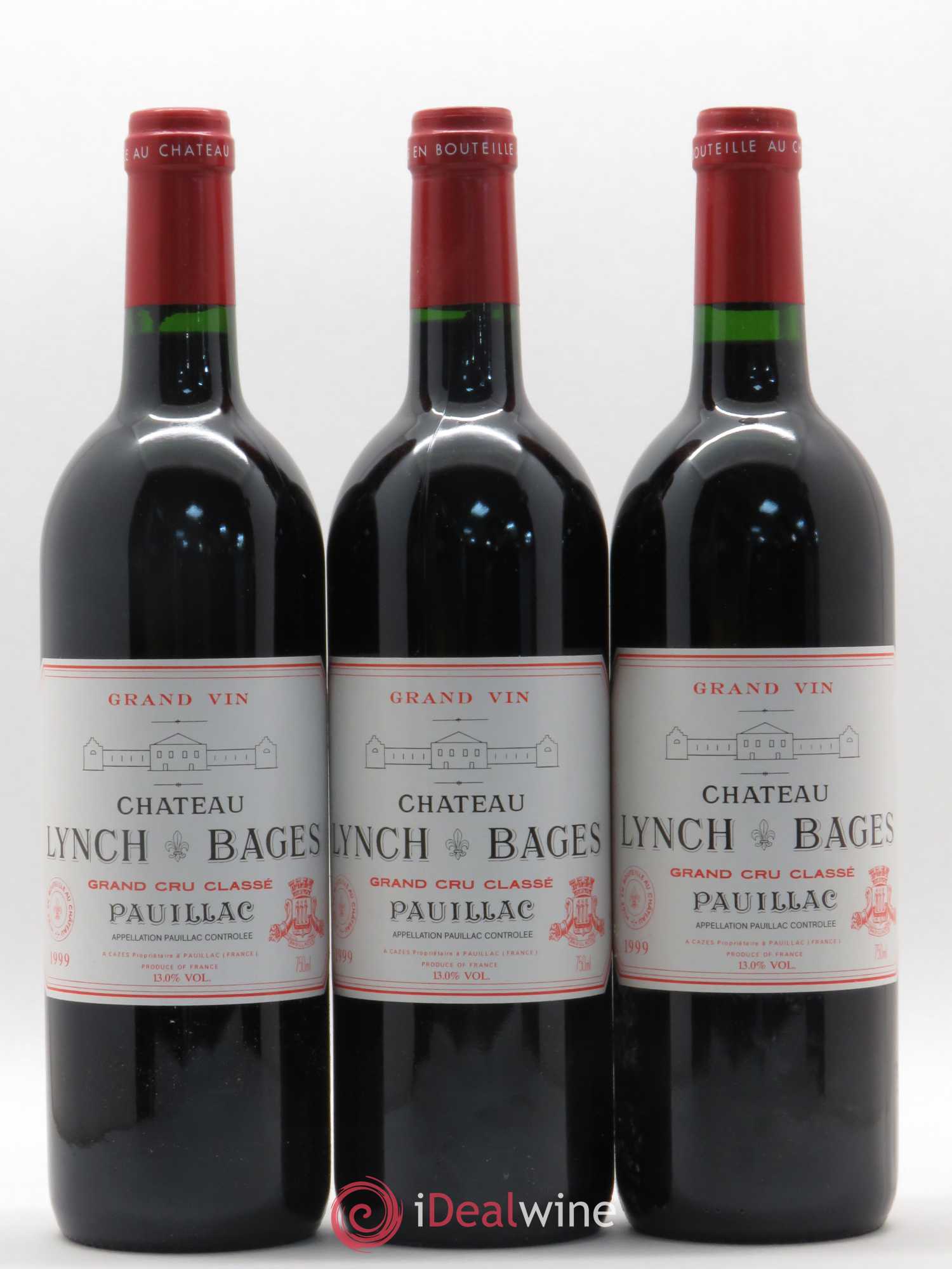 Château Lynch Bages 5ème Grand Cru Classé 1999 - Lot de 12 bouteilles - 4