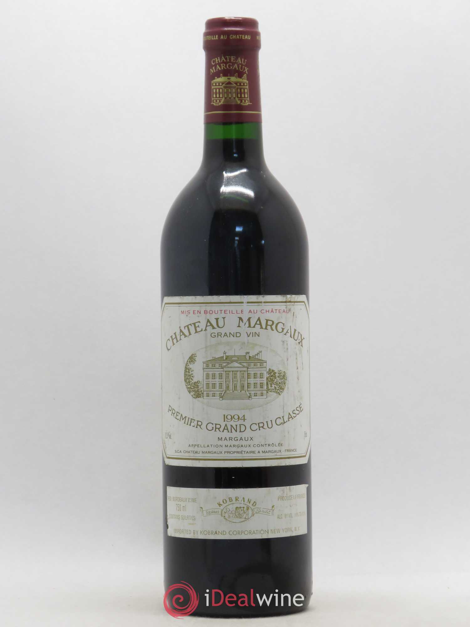 Château Margaux 1er Grand Cru Classé 1994 - Lot de 1 bouteille - 0