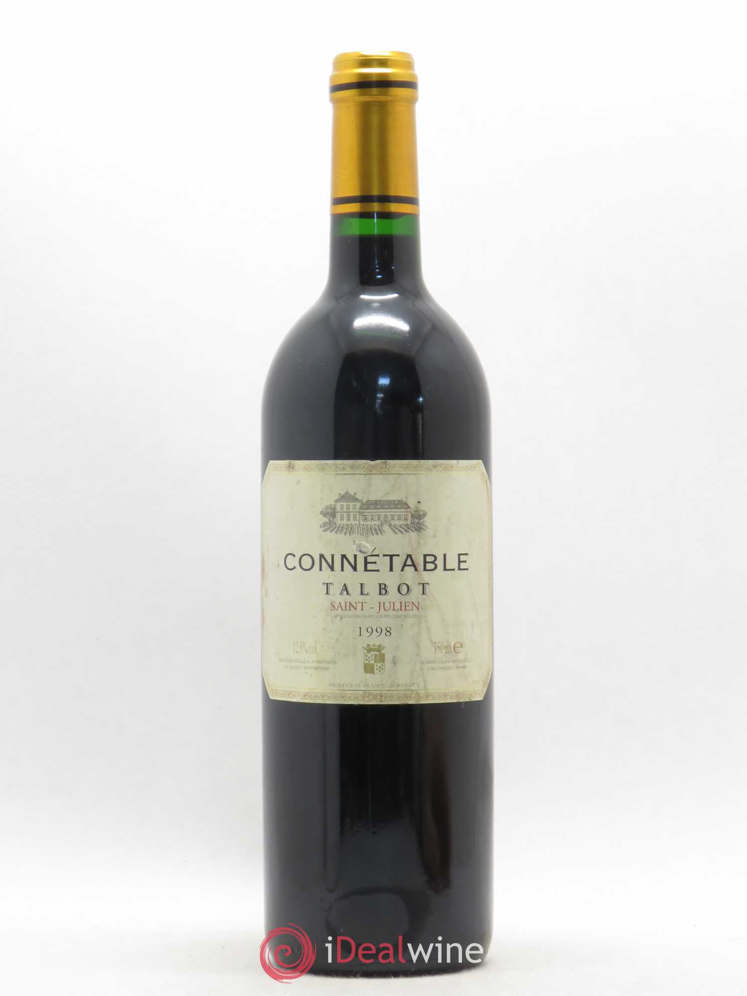 Connétable de Talbot Second Vin 1998 - Lot de 1 bouteille - 0