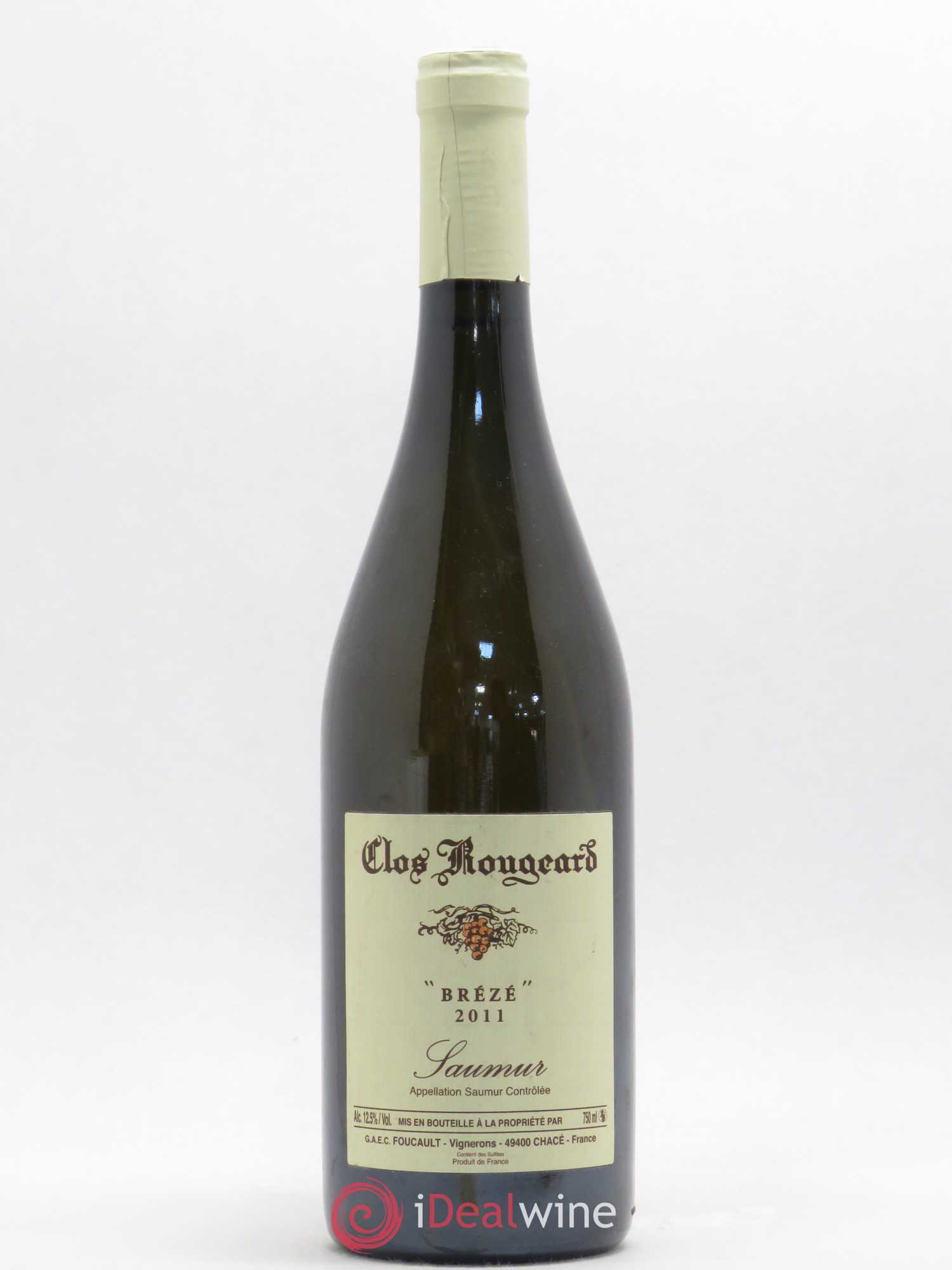 Saumur Brézé Clos Rougeard 2011 - Lot de 1 bouteille - 0