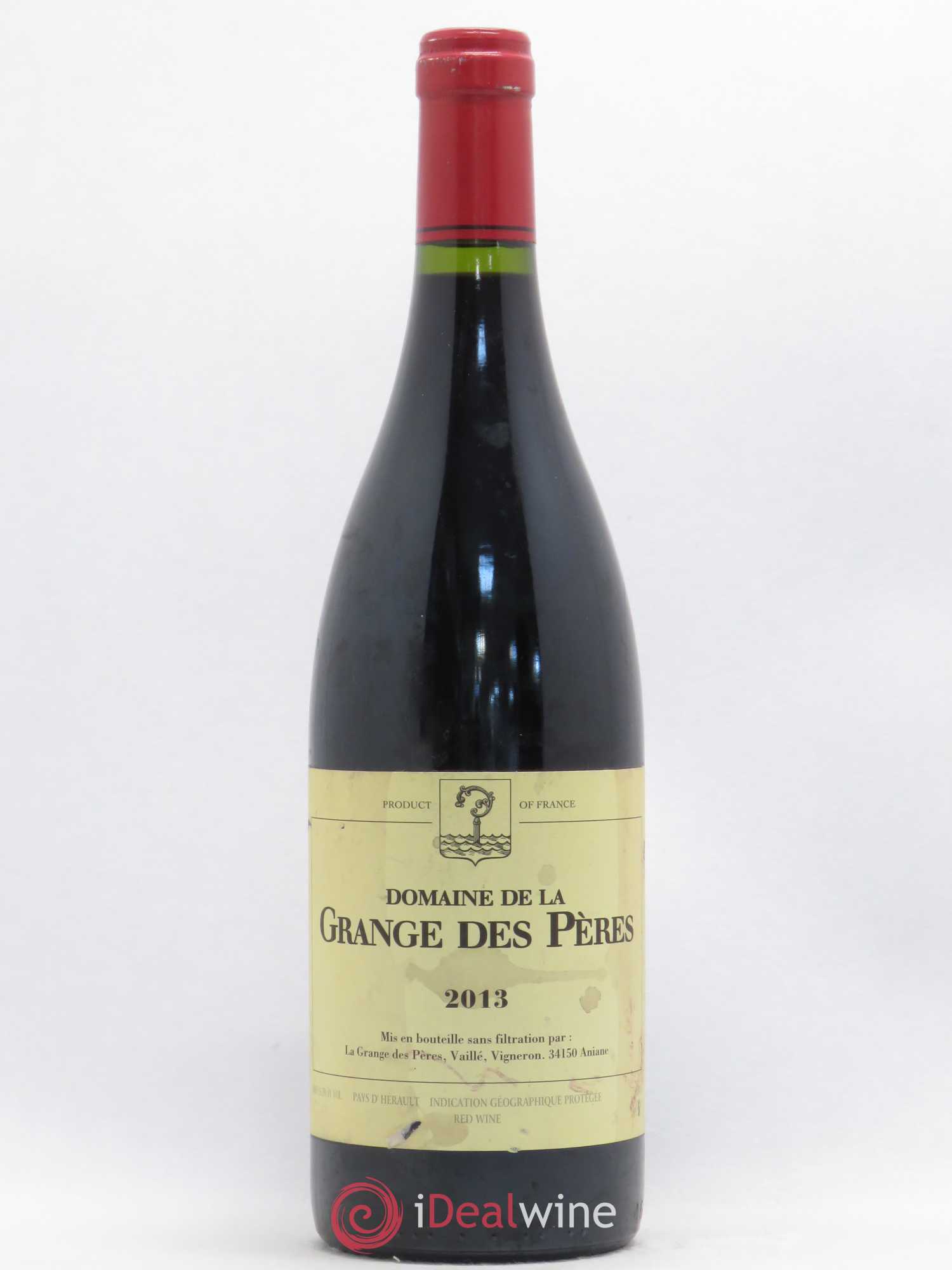 Pays d'Hérault Grange des Pères Laurent Vaillé 2013 - Lot de 1 bouteille - 0