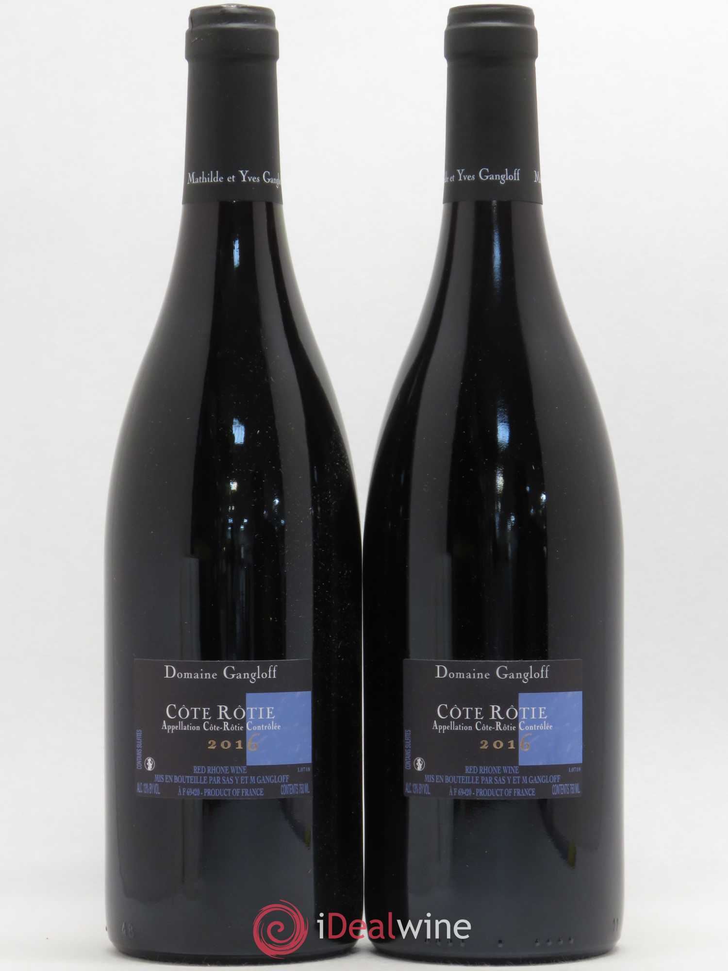 Côte-Rôtie La Barbarine Gangloff (Domaine) 2016 - Lot de 2 bouteilles - 1