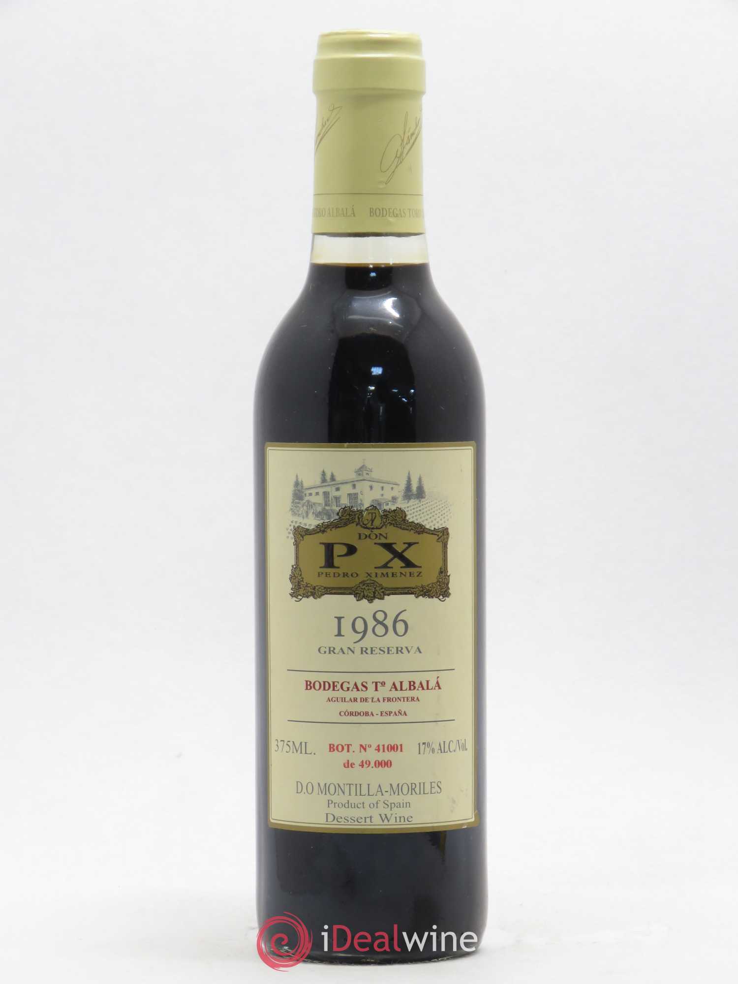 Montilla Moriles Bodegas Toro Albala Amontillado Reserva Especial Gran Reserva 1986 - Posten von 1 Demi-Flasche - 0