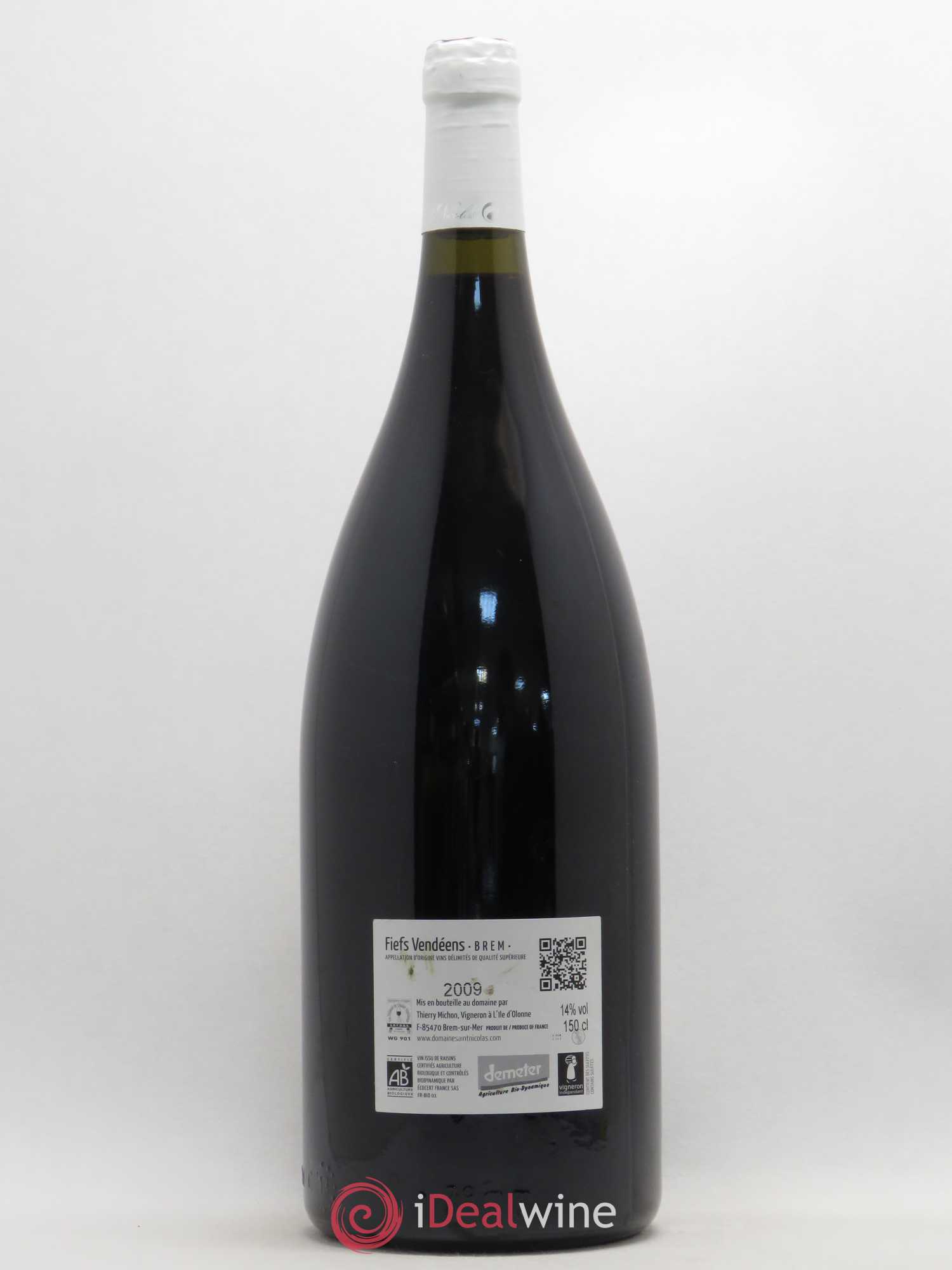 Vin de France Fiefs Vendéens Brem La grande pièce 2009 - Lot de 1 magnum - 1