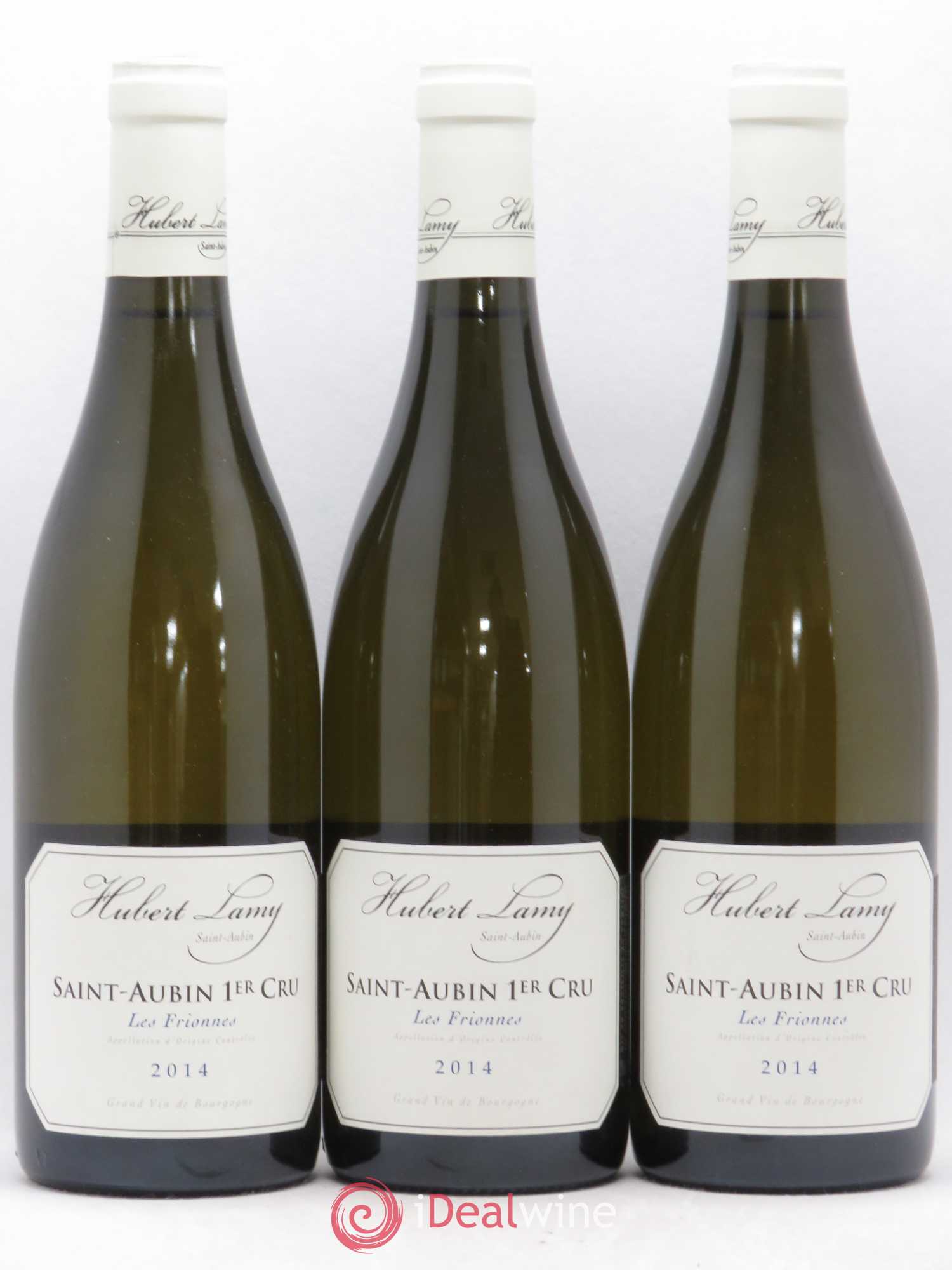 Saint-Aubin 1er Cru Les Frionnes Hubert Lamy 2014 - Lot de 3 bouteilles - 0