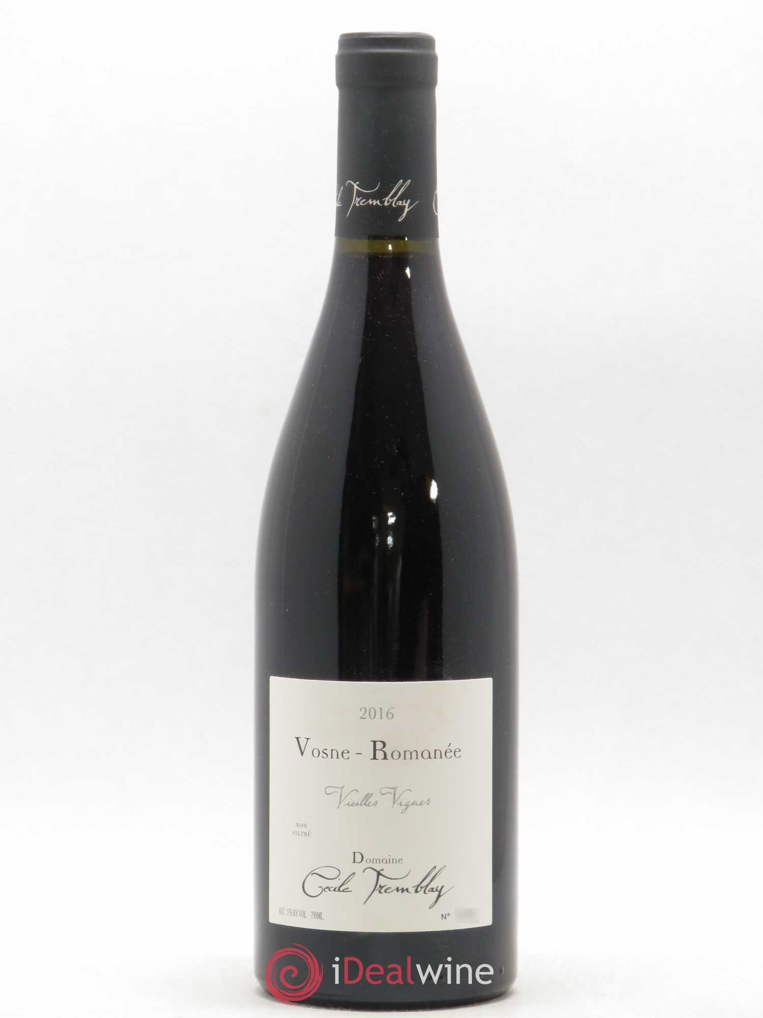 Vosne-Romanée Vieilles Vignes Cécile Tremblay 2016 - Lot de 1 bouteille - 0
