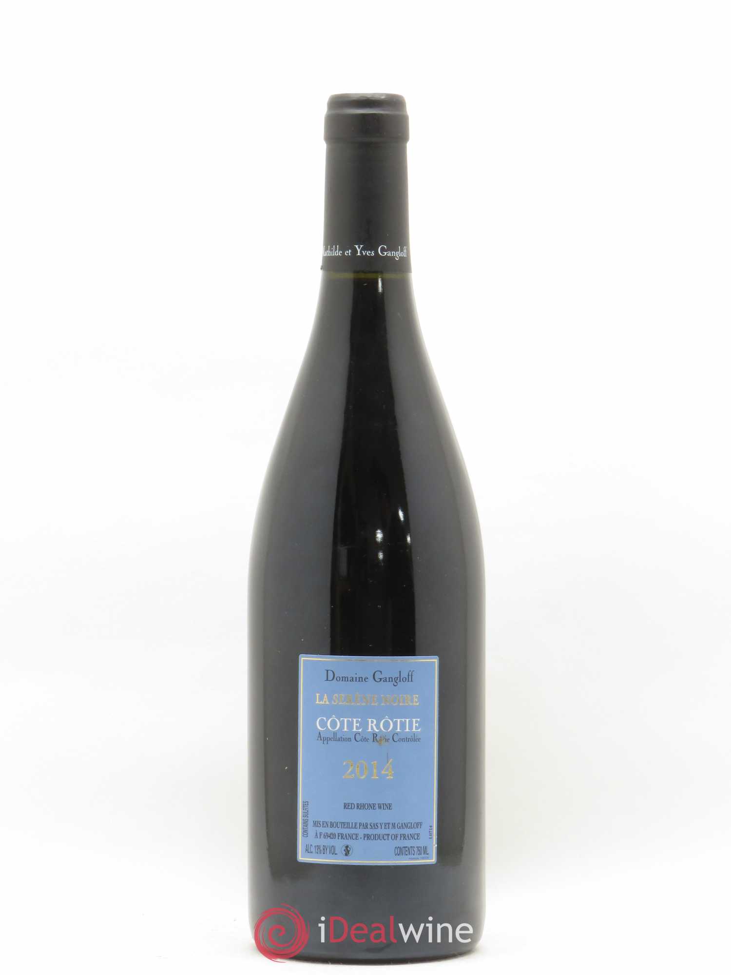 Côte-Rôtie La Sereine Noire Gangloff (Domaine) 2014 - Lot de 1 bouteille - 1