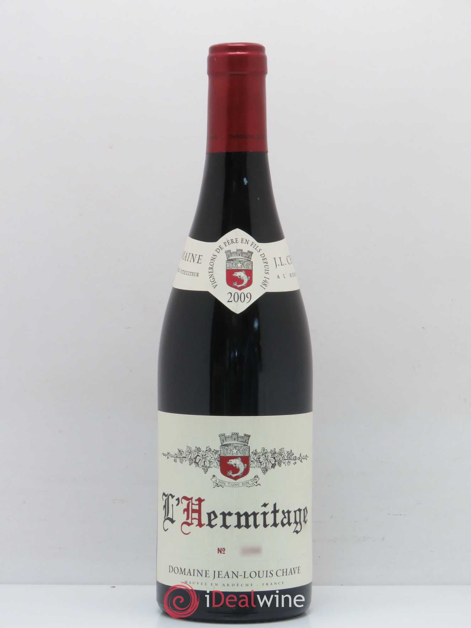 Hermitage Jean-Louis Chave 2009 - Lot de 1 bouteille - 0