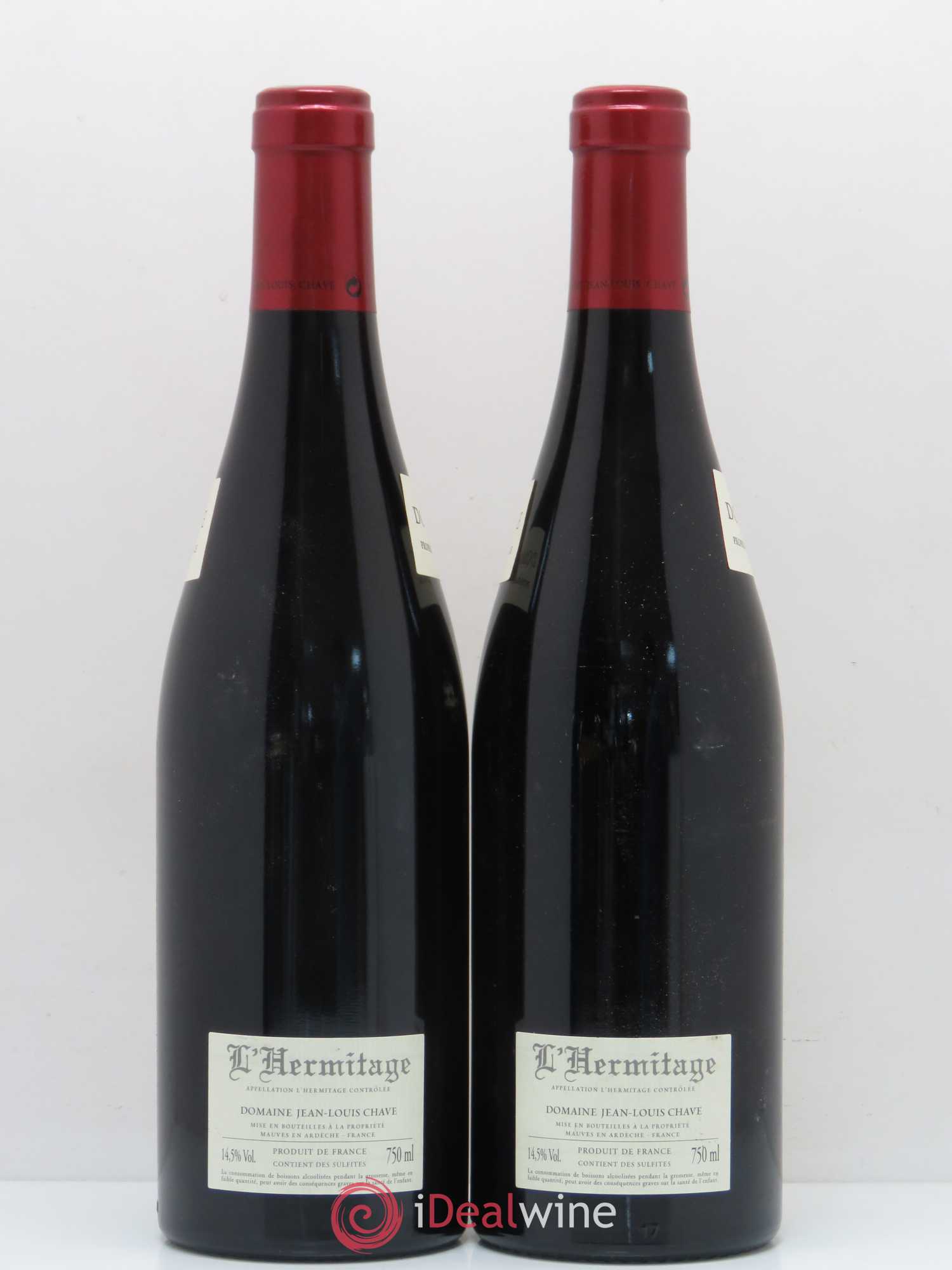 Hermitage Jean-Louis Chave 2010 - Lot de 2 bouteilles - 1