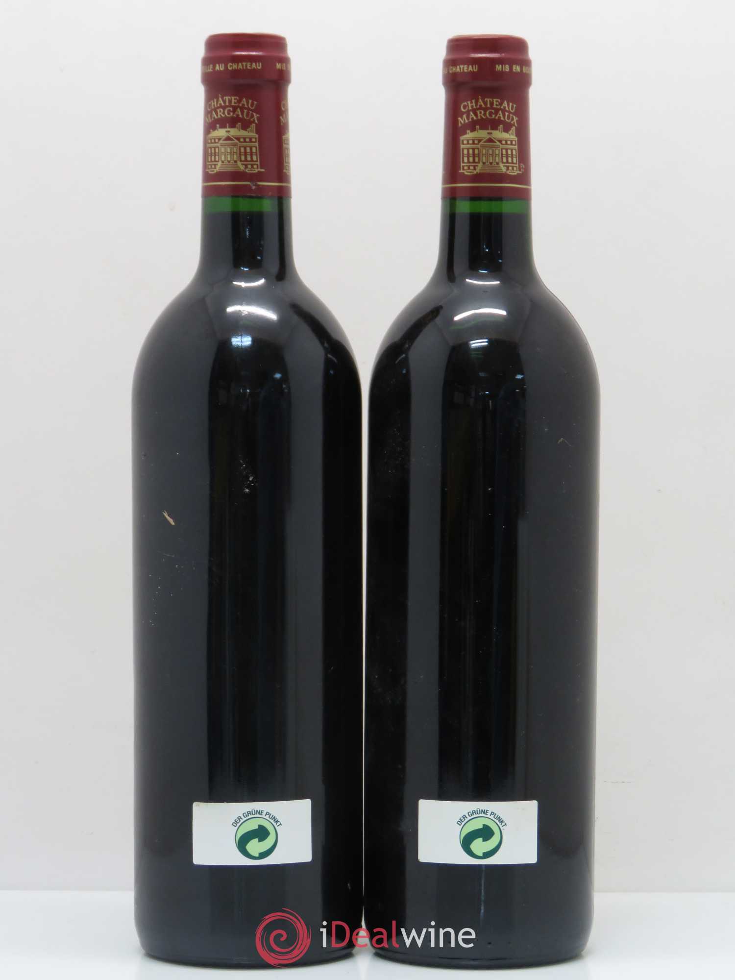 Château Margaux 1er Grand Cru Classé 1998 - Lot de 2 bouteilles - 1
