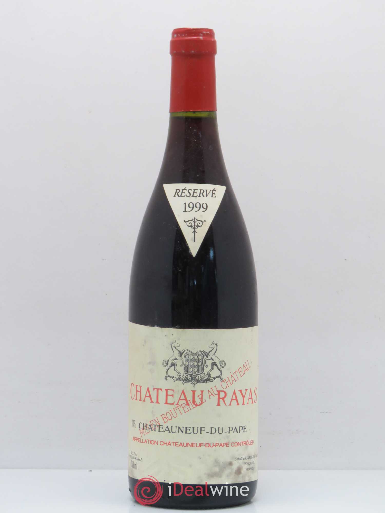 Châteauneuf-du-Pape Château Rayas Emmanuel Reynaud 1999 - Lot de 1 bouteille - 0