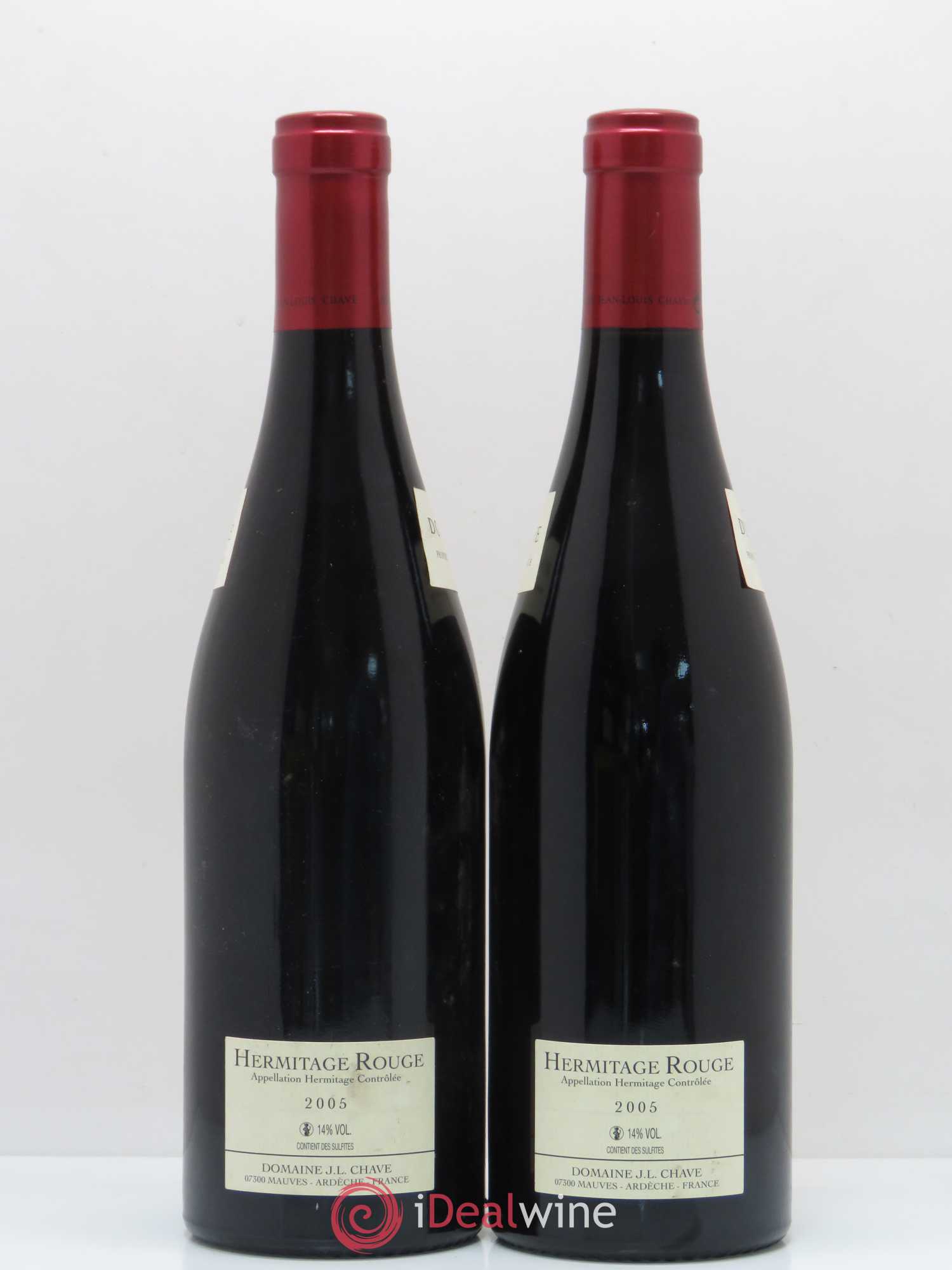 Hermitage Jean-Louis Chave 2005 - Lot de 2 bouteilles - 1