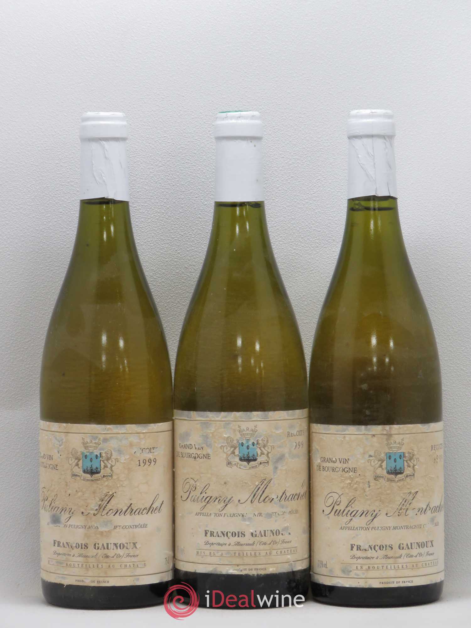 Puligny-Montrachet François Gaunoux 1999 - Posten von 3 Flaschen - 0