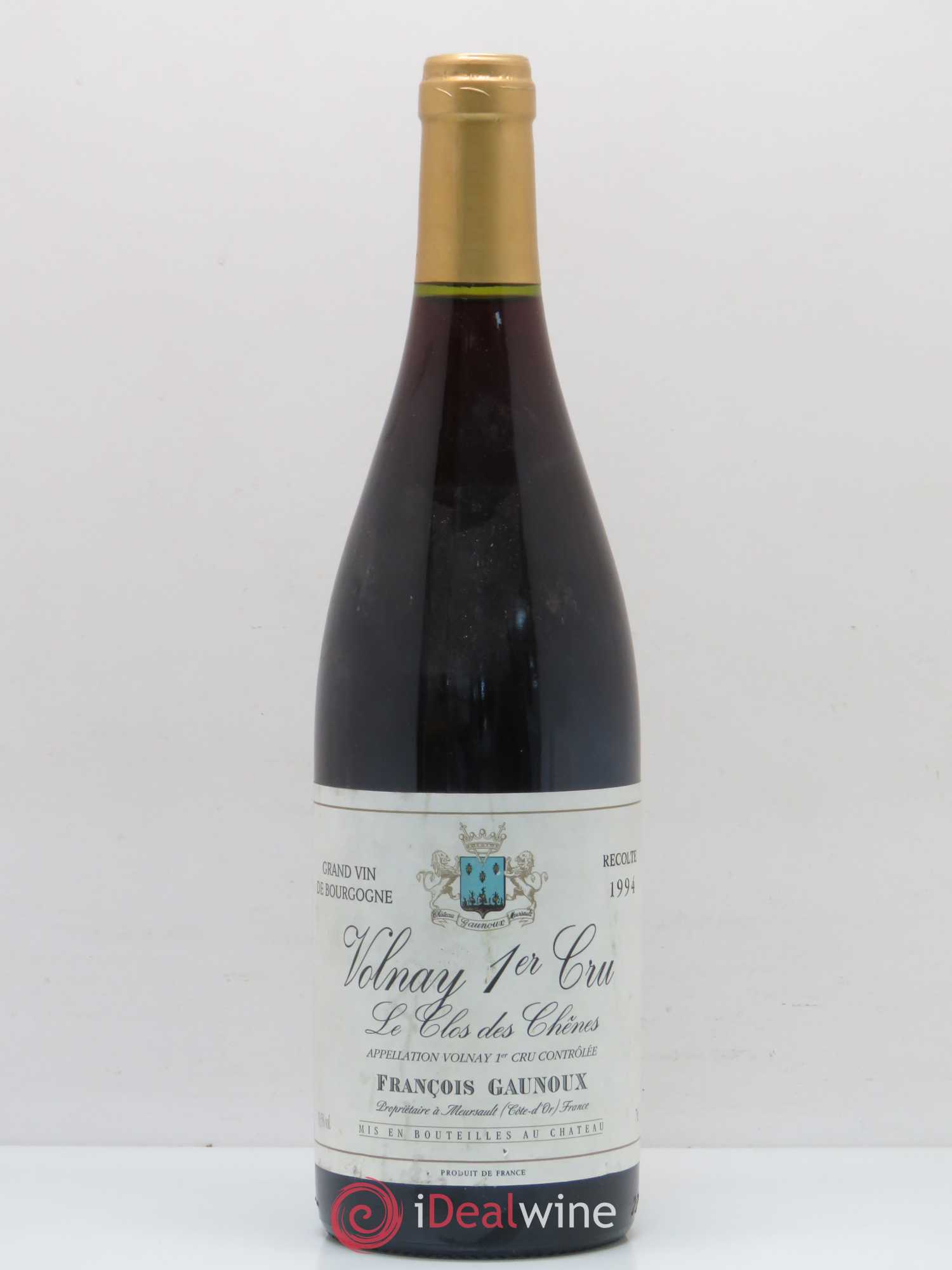 Volnay 1er Cru Le Clos des Chênes Domaine François Gaunoux 1994 - Posten von 1 Flasche - 0