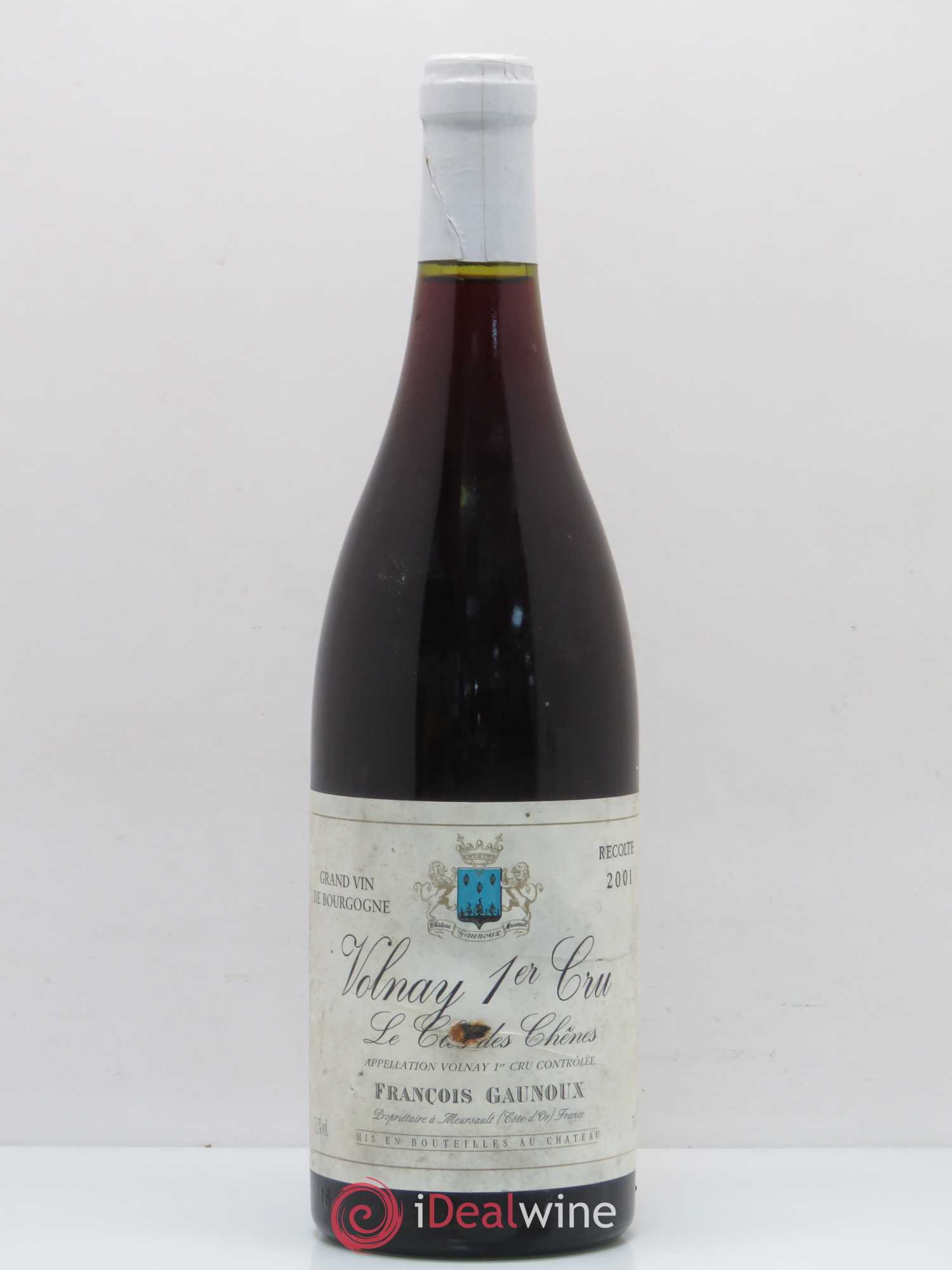 Volnay 1er Cru Le Clos des Chênes Domaine Gaunoux 2001 - Posten von 1 Flasche - 0