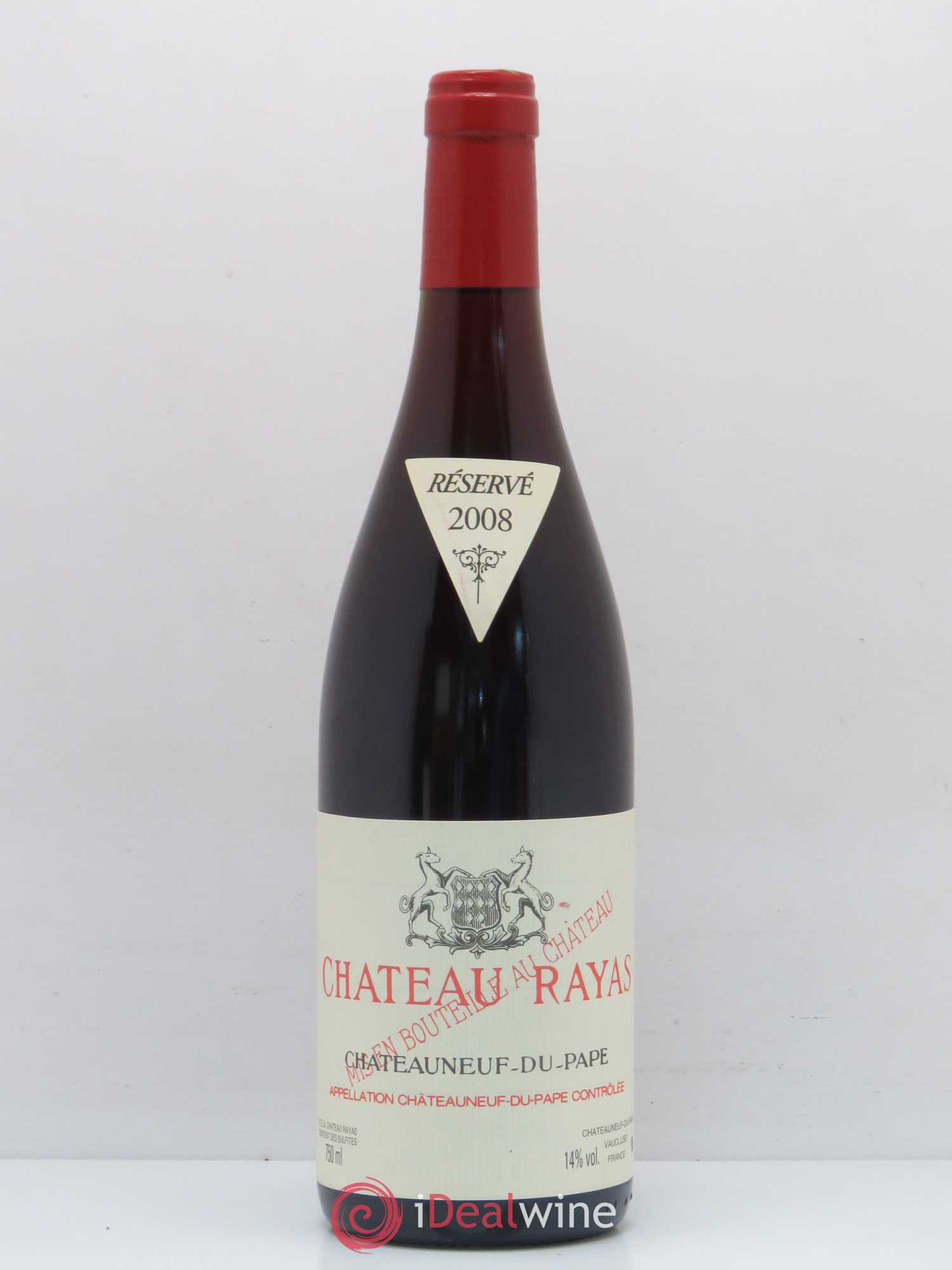 Châteauneuf-du-Pape Château Rayas Emmanuel Reynaud 2008 - Lot de 1 bouteille - 0