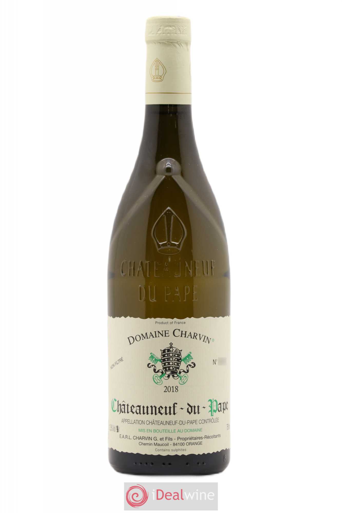 Châteauneuf-du-Pape Charvin 2018 - Lot de 1 bouteille - 0