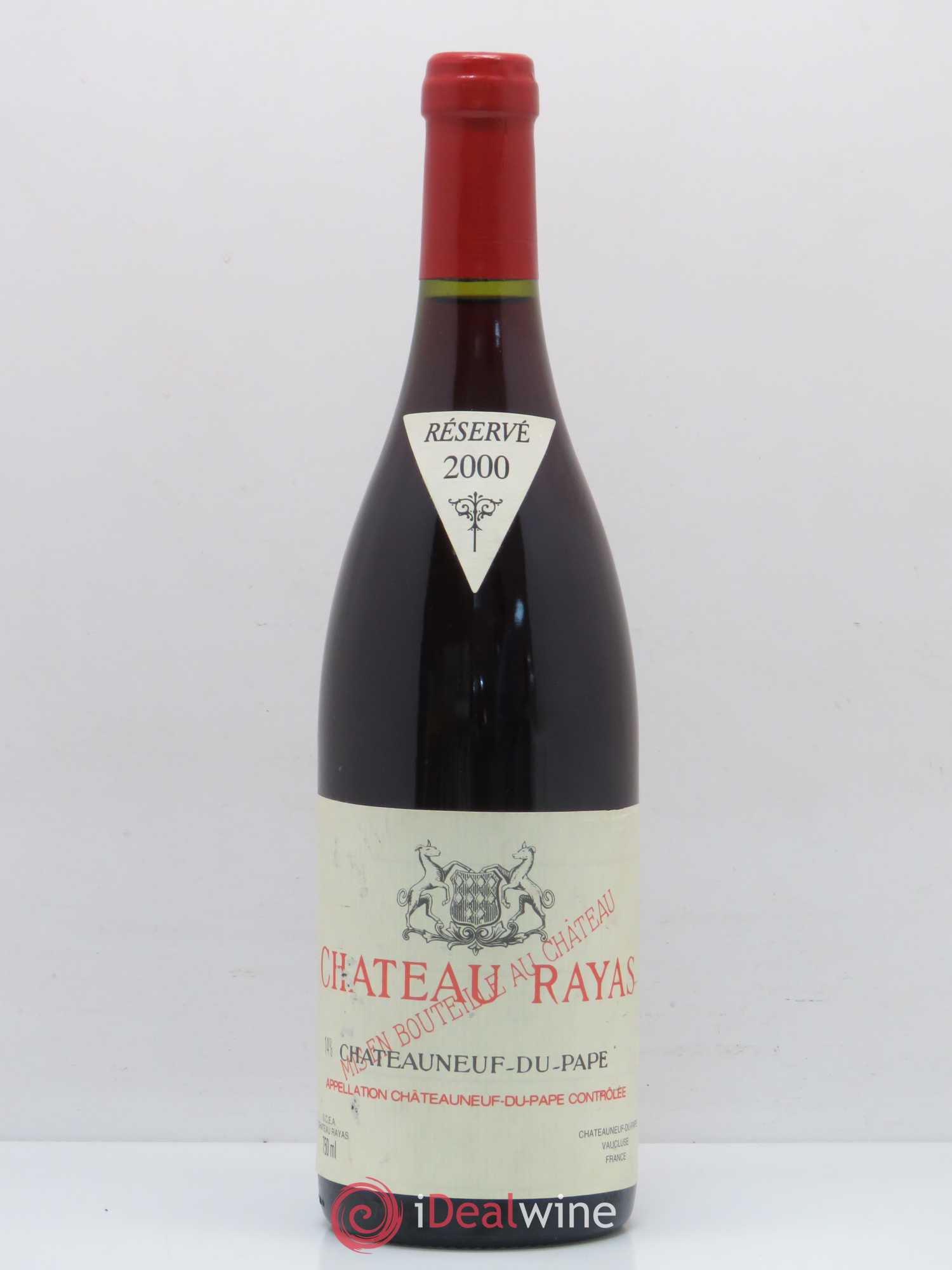 Châteauneuf-du-Pape Château Rayas Emmanuel Reynaud 2000 - Lot de 1 bouteille - 0