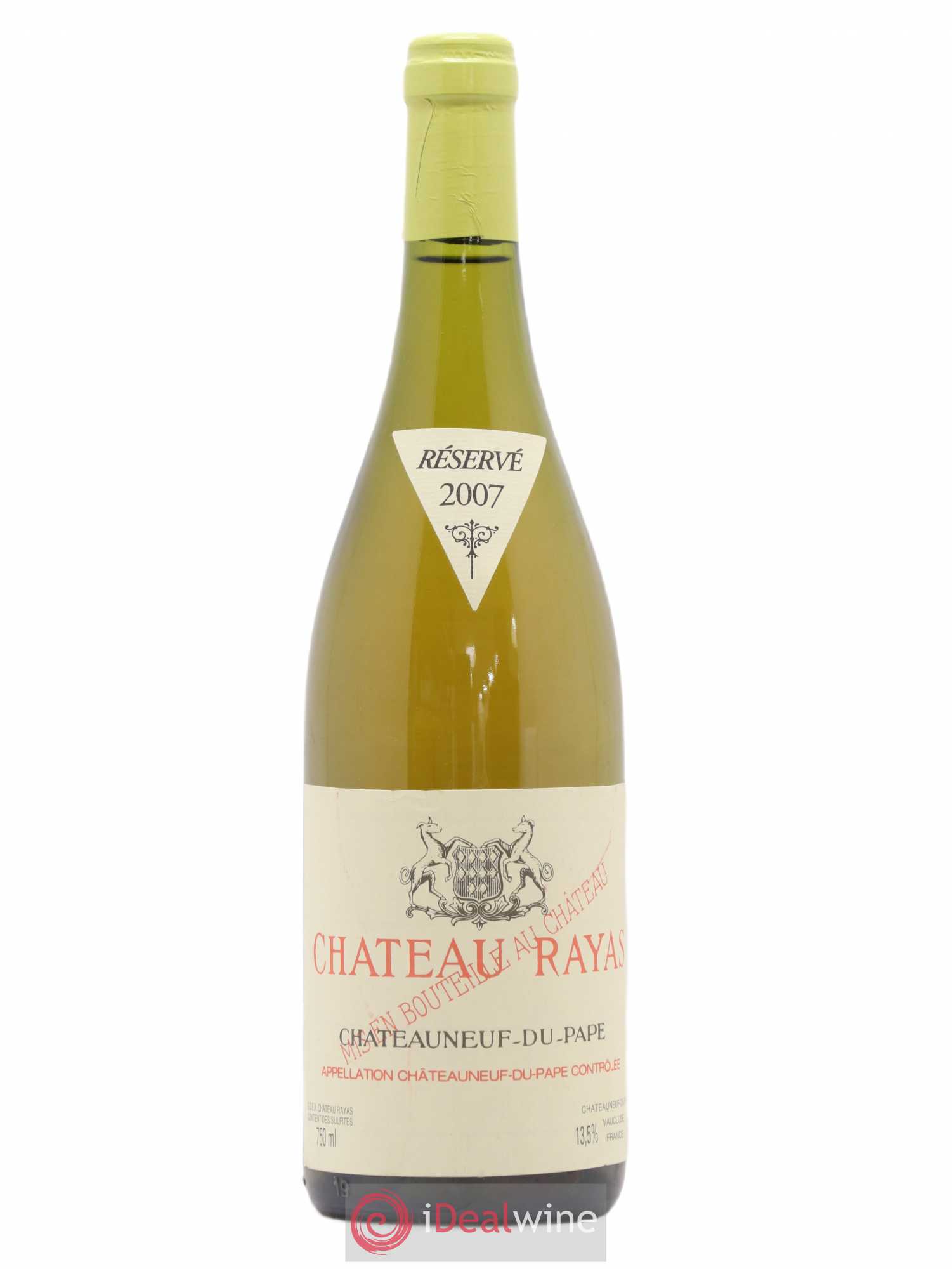 Châteauneuf-du-Pape Château Rayas Emmanuel Reynaud 2007 - Lot de 1 bouteille - 0