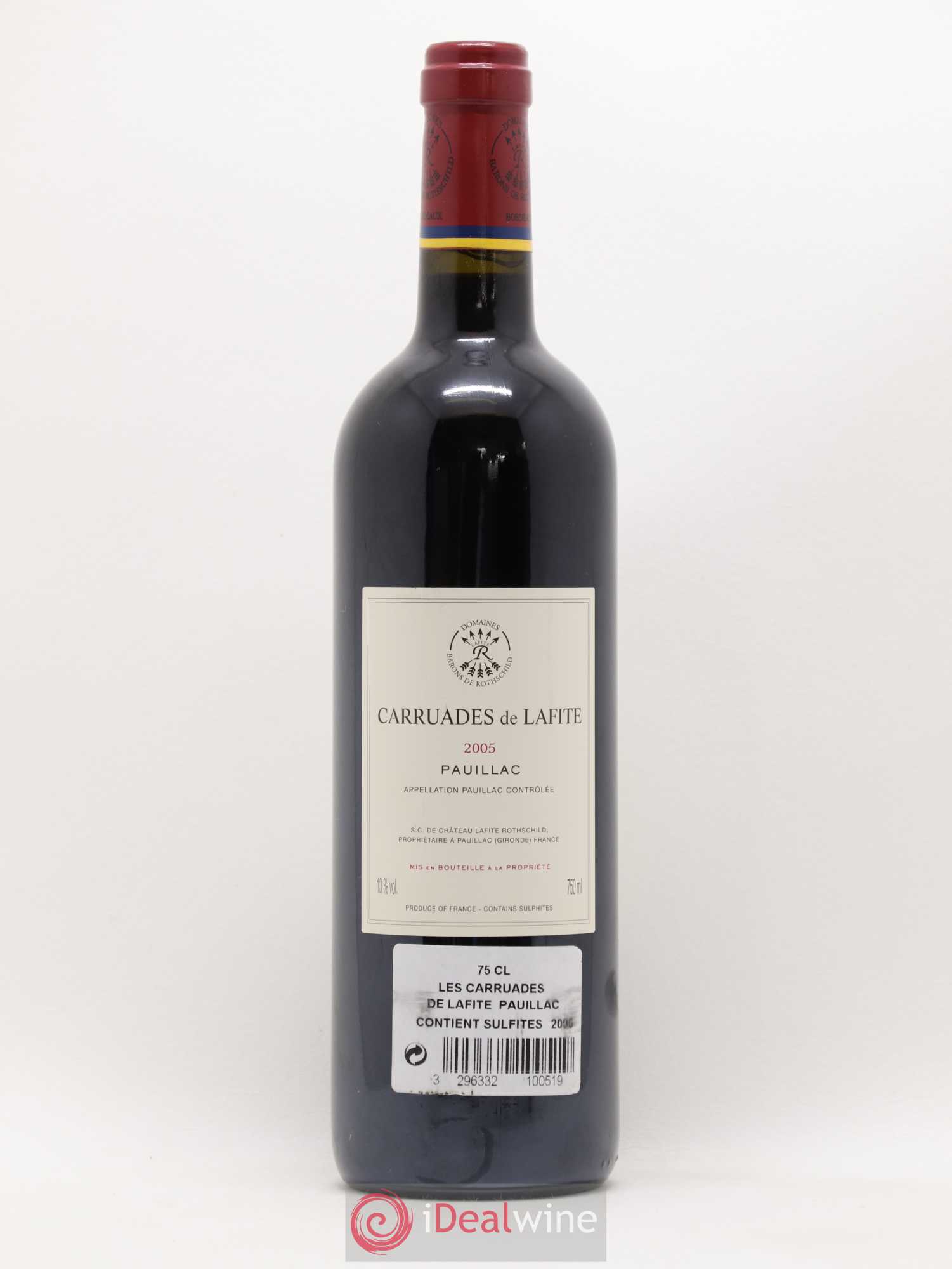 Carruades de Lafite Rothschild Second Vin 2005 - Lot de 1 bouteille - 1