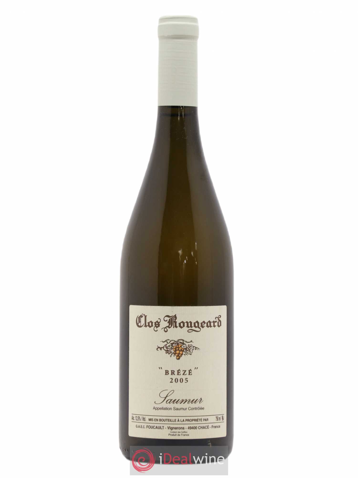 Saumur Brézé Clos Rougeard 2005 - Lot de 1 bouteille - 0