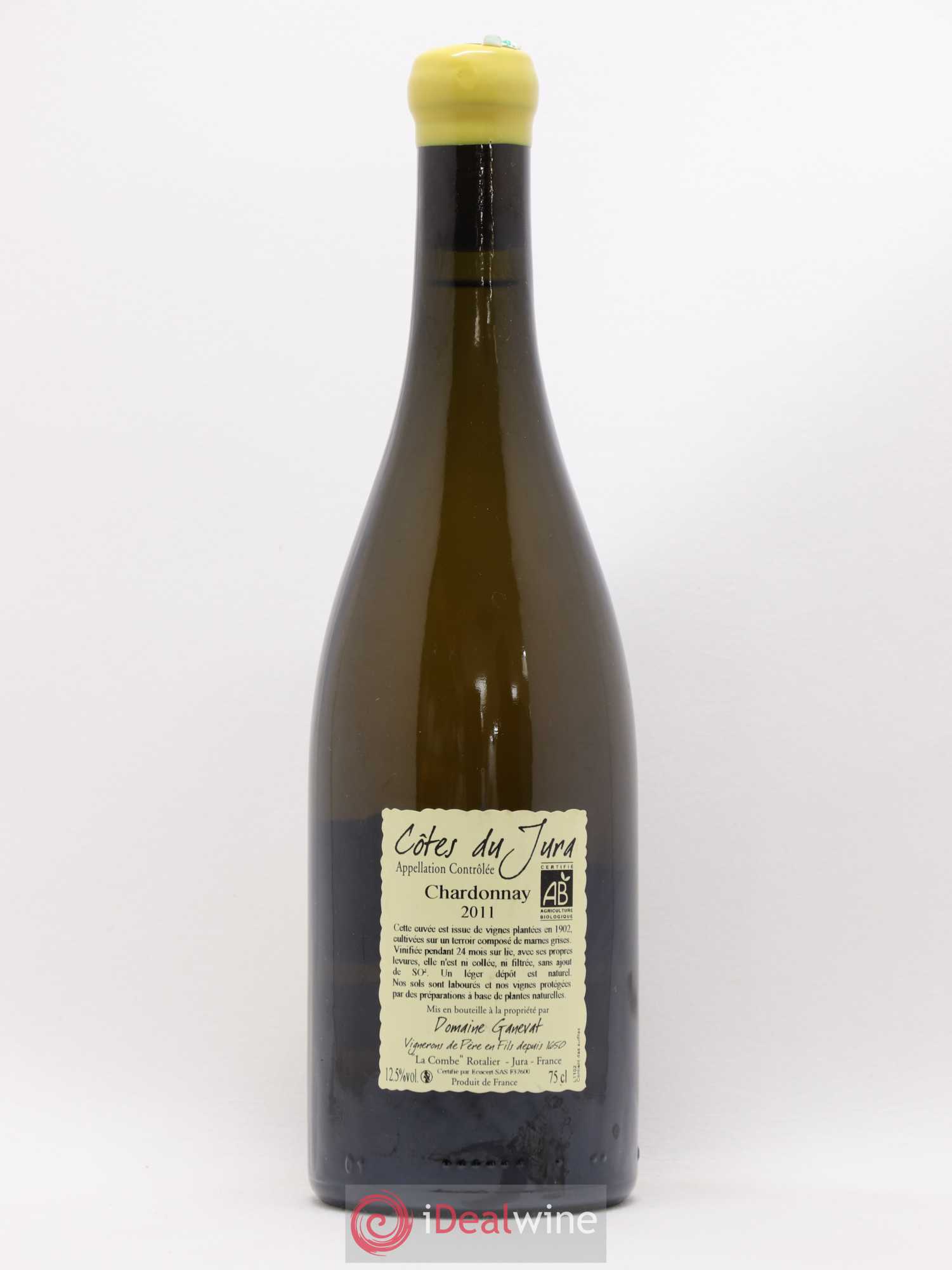 Côtes du Jura Les Chalasses Vieilles Vignes Jean-François Ganevat (Domaine) 2011 - Lot de 1 bouteille - 1
