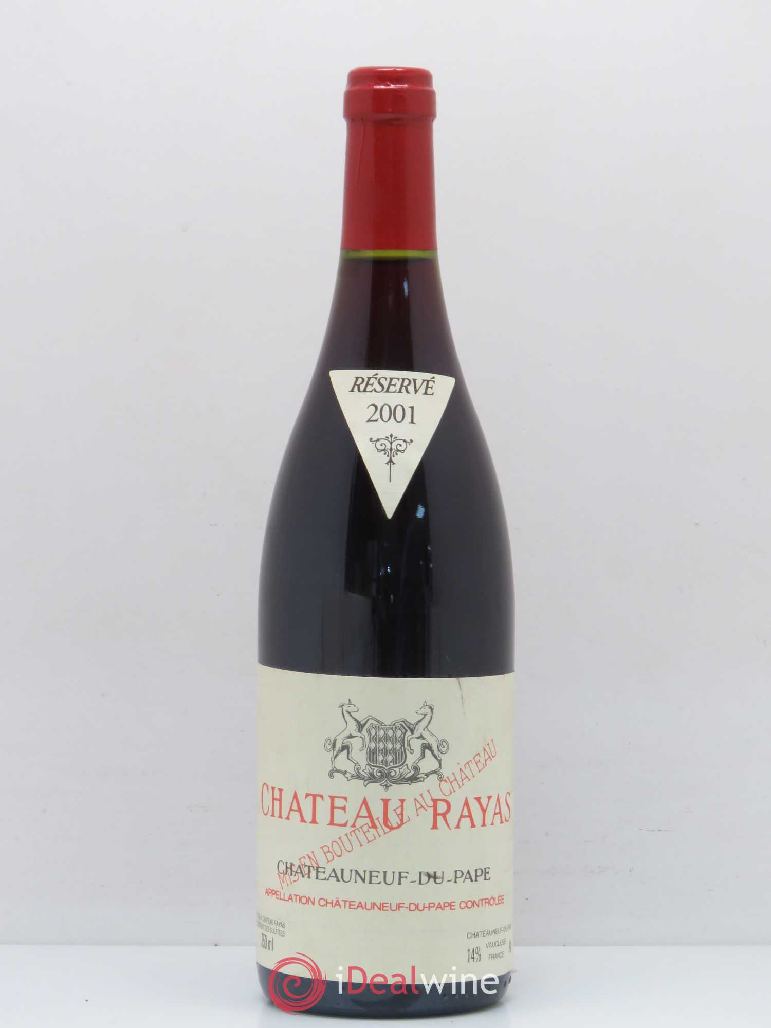Châteauneuf-du-Pape Château Rayas Emmanuel Reynaud 2001 - Lot de 1 bouteille - 0