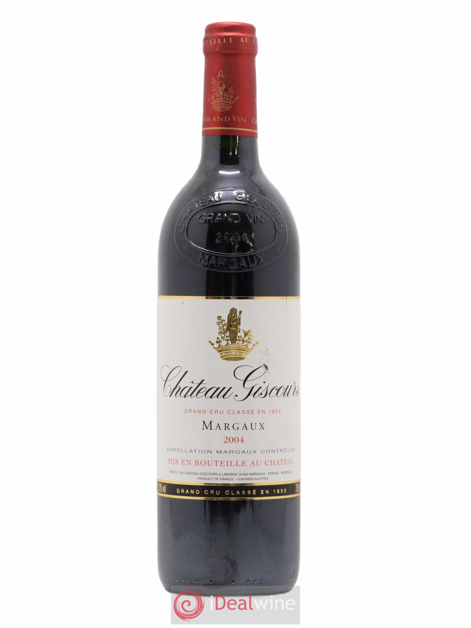 Château Giscours 3ème Grand Cru Classé 2004 - Lot de 1 bouteille - 0