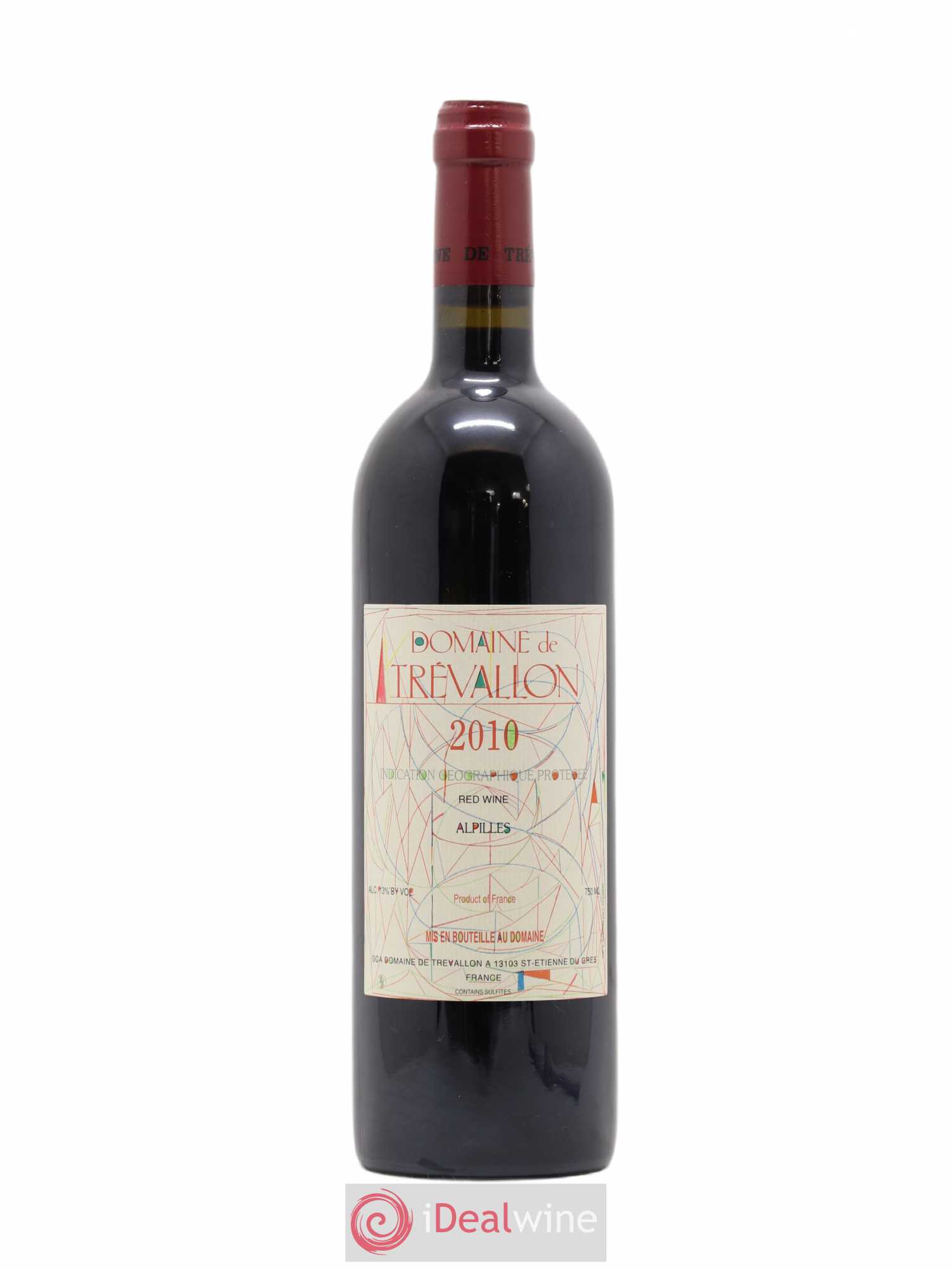 Alpilles Trévallon (Domaine de) Eloi Dürrbach 2010 - Lot de 1 bouteille - 0
