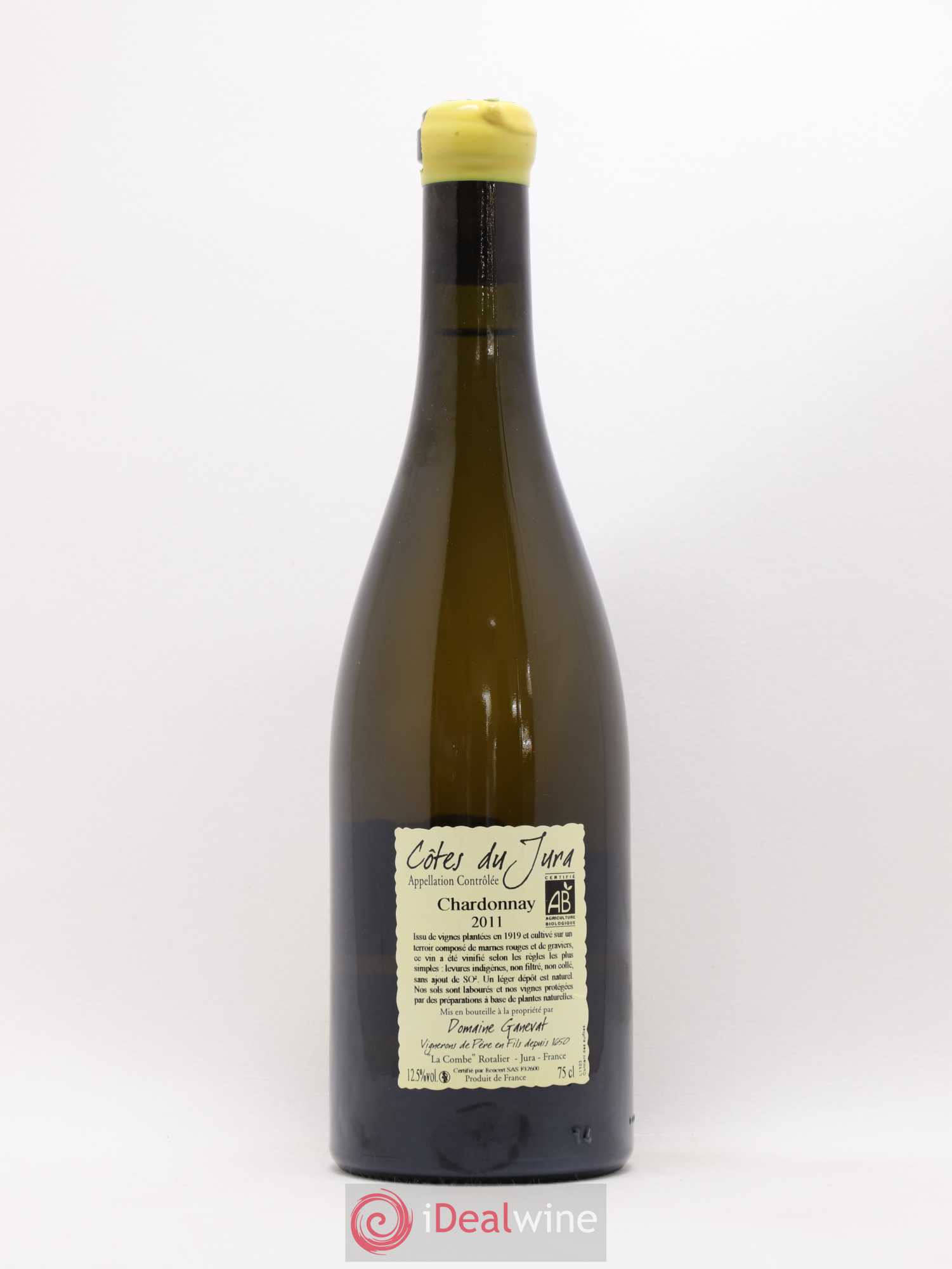 Côtes du Jura Les Grands Teppes Vieilles Vignes Jean-François Ganevat (Domaine) 2011 - Lot de 1 bouteille - 1