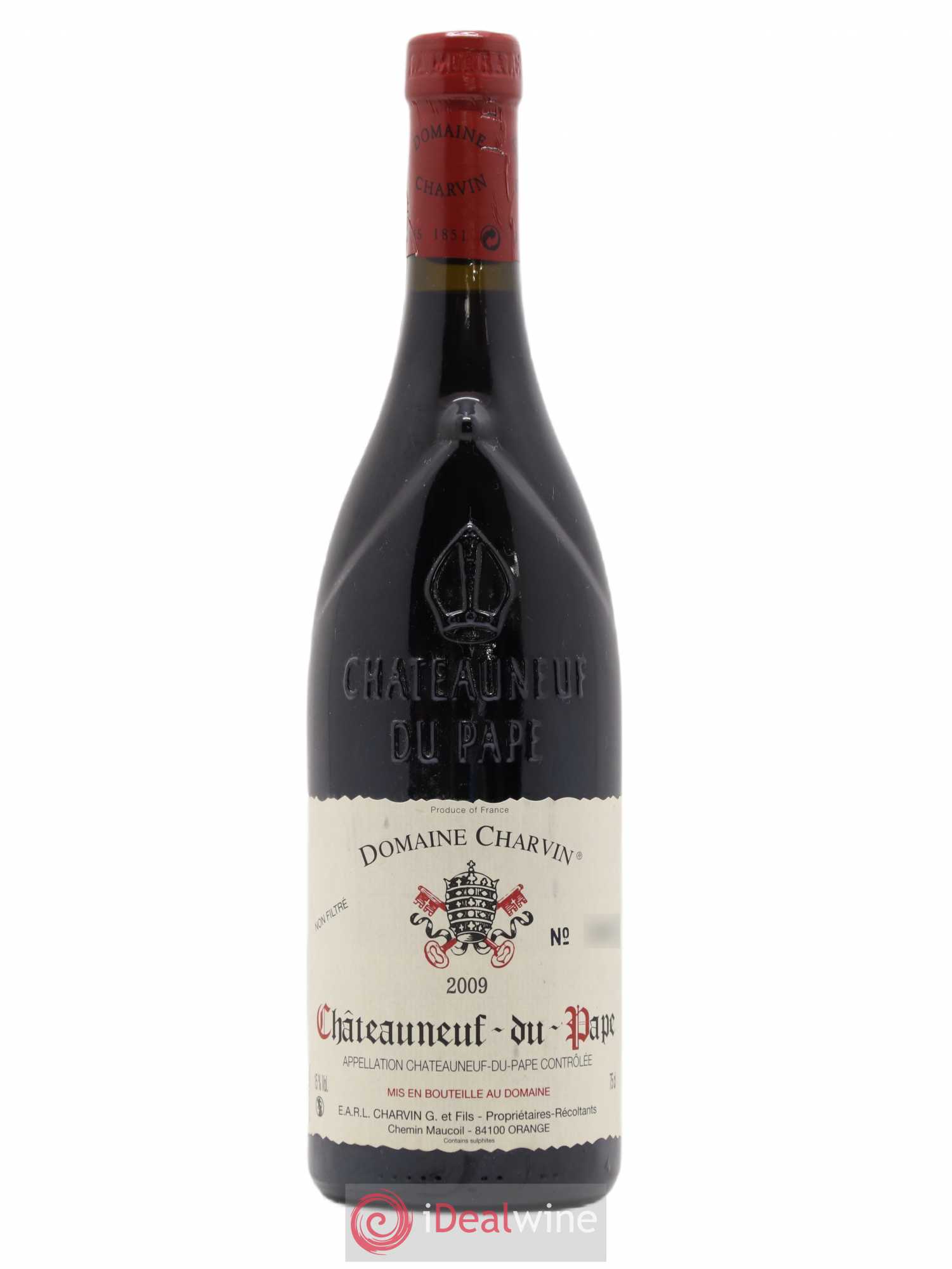 Châteauneuf-du-Pape Charvin (Domaine) 2009 - Lot de 1 bouteille - 0