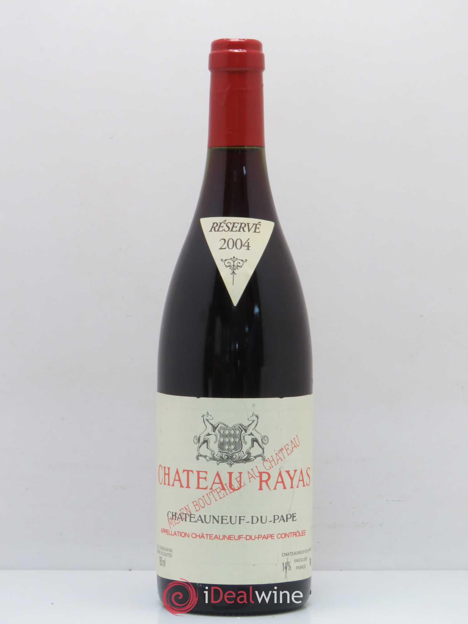 Châteauneuf-du-Pape Château Rayas Emmanuel Reynaud 2004 - Lot de 1 bouteille - 0