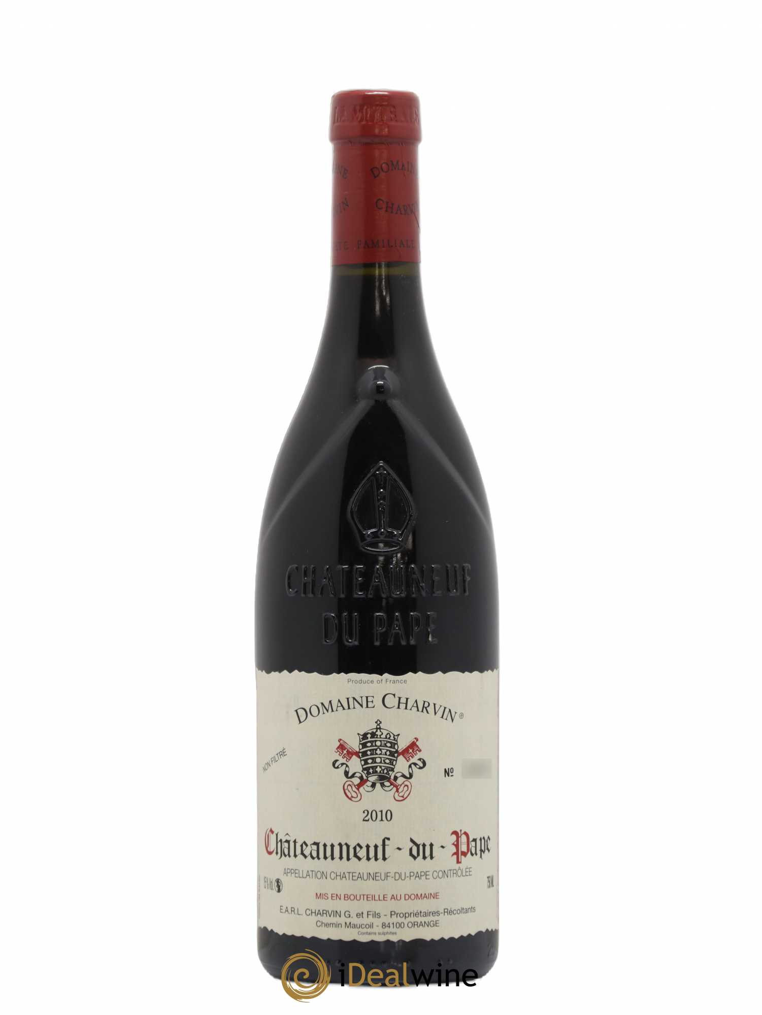 Châteauneuf-du-Pape Charvin (Domaine) 2010 - Lot de 1 bouteille - 0