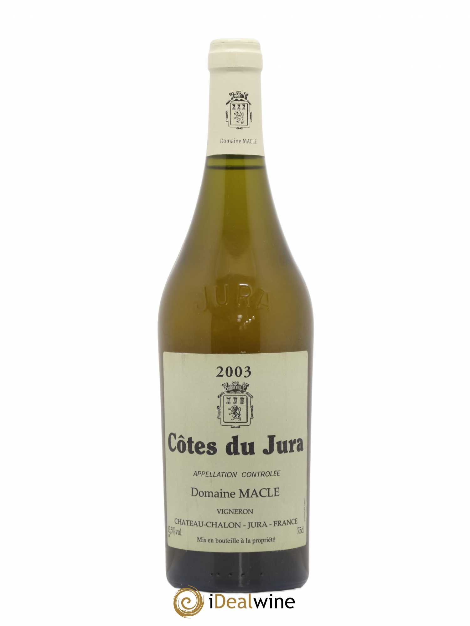 Côtes du Jura Jean Macle 2003 - Lot de 1 bouteille - 0
